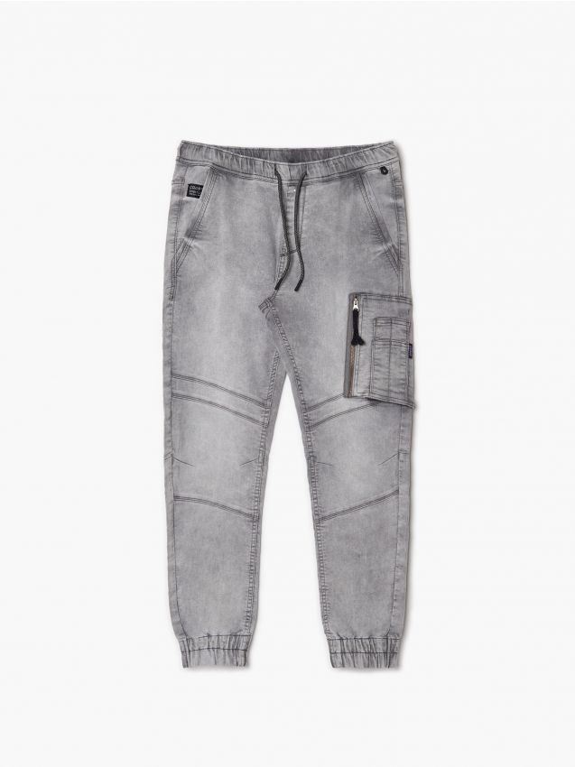 Jeansy Jogger Cargo Cropp R J