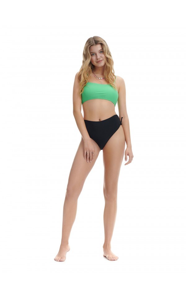 Zeleni Top Bikini Boja Zelena Cropp S X