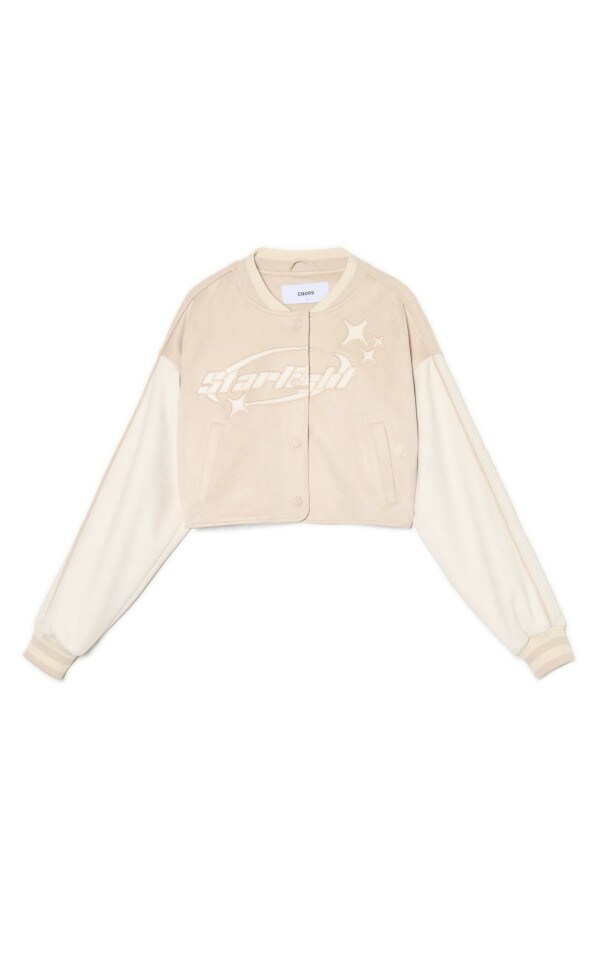 Kurze Jacke Farbe Nude Cropp Cv X