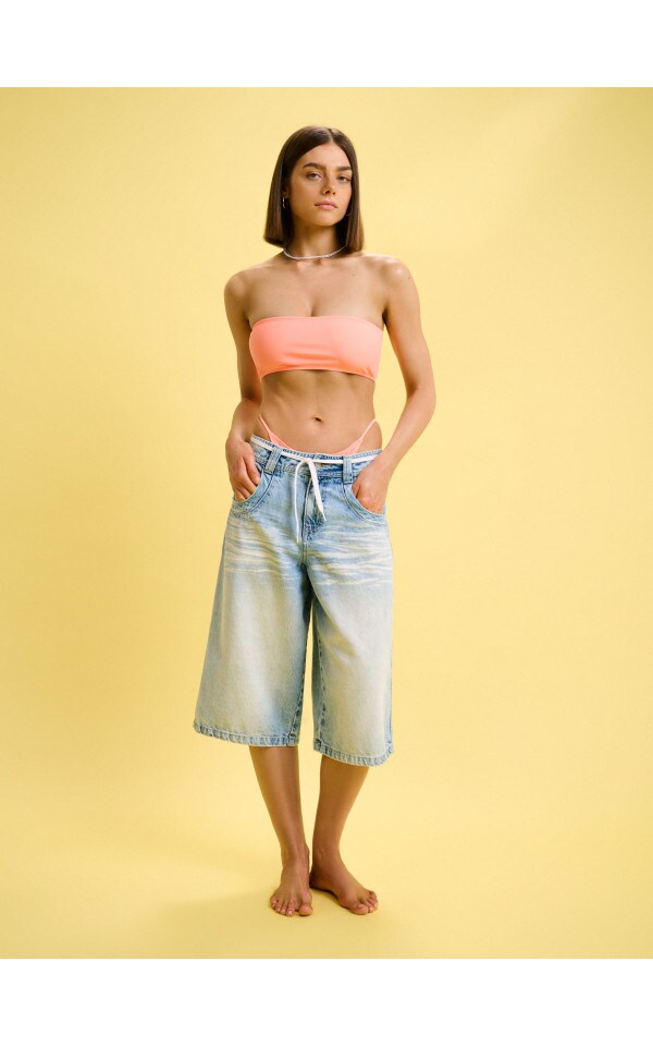 Bikini Top Boja Breskva Cropp Fk X
