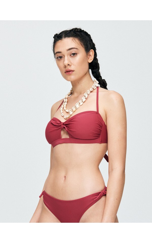Plain Bikini Farbe Violett Cropp Xs X