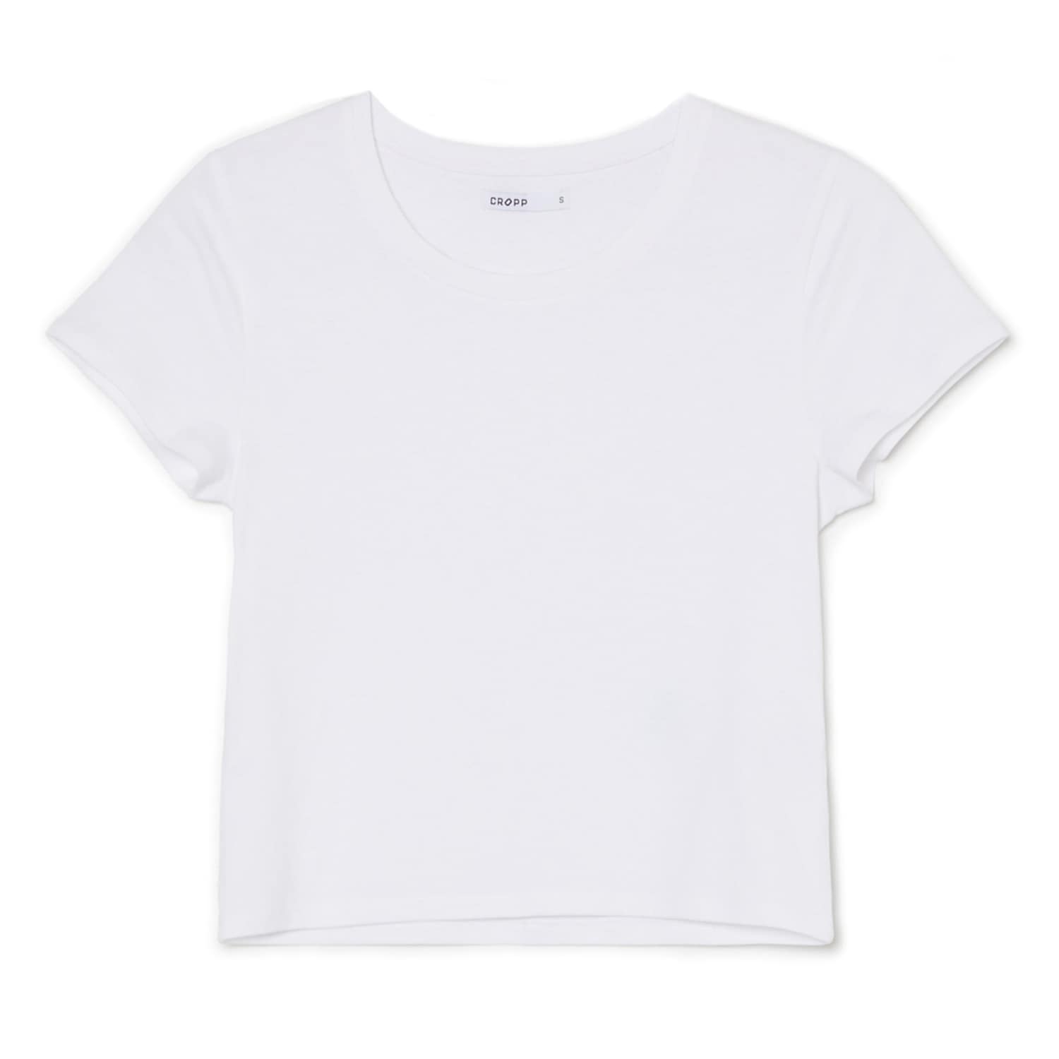 E-shop Cropp - Hladké tričko - Biela