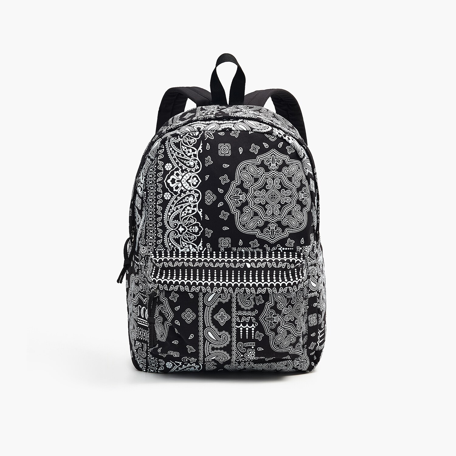 Cropp - rucsac cu motiv tip bandană - negru