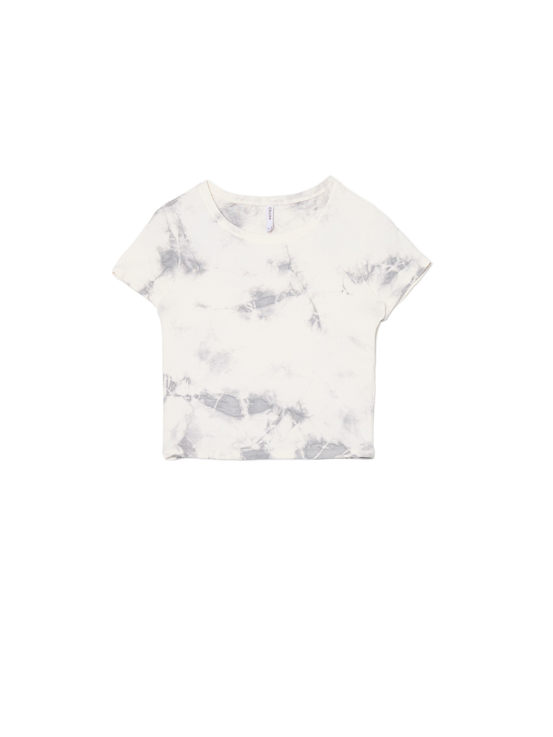 Cropp - Basic T-shirt - Grau