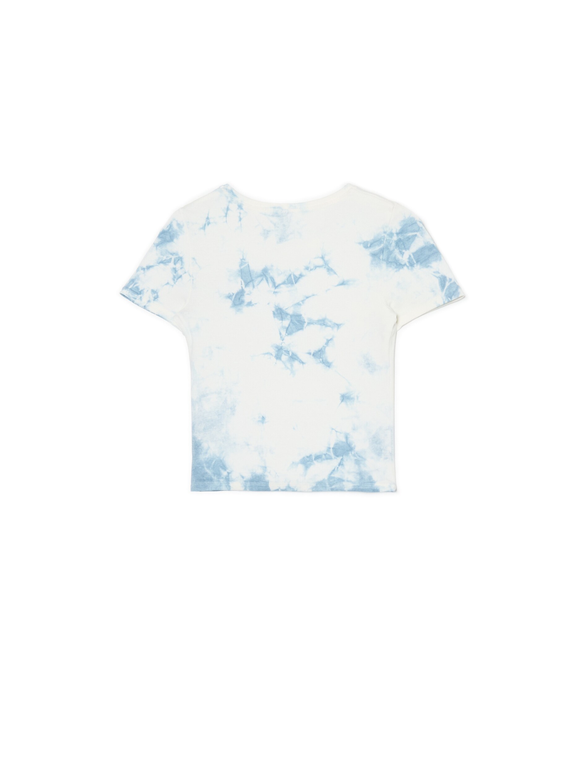 Cropp - Basic T-shirt - Blau