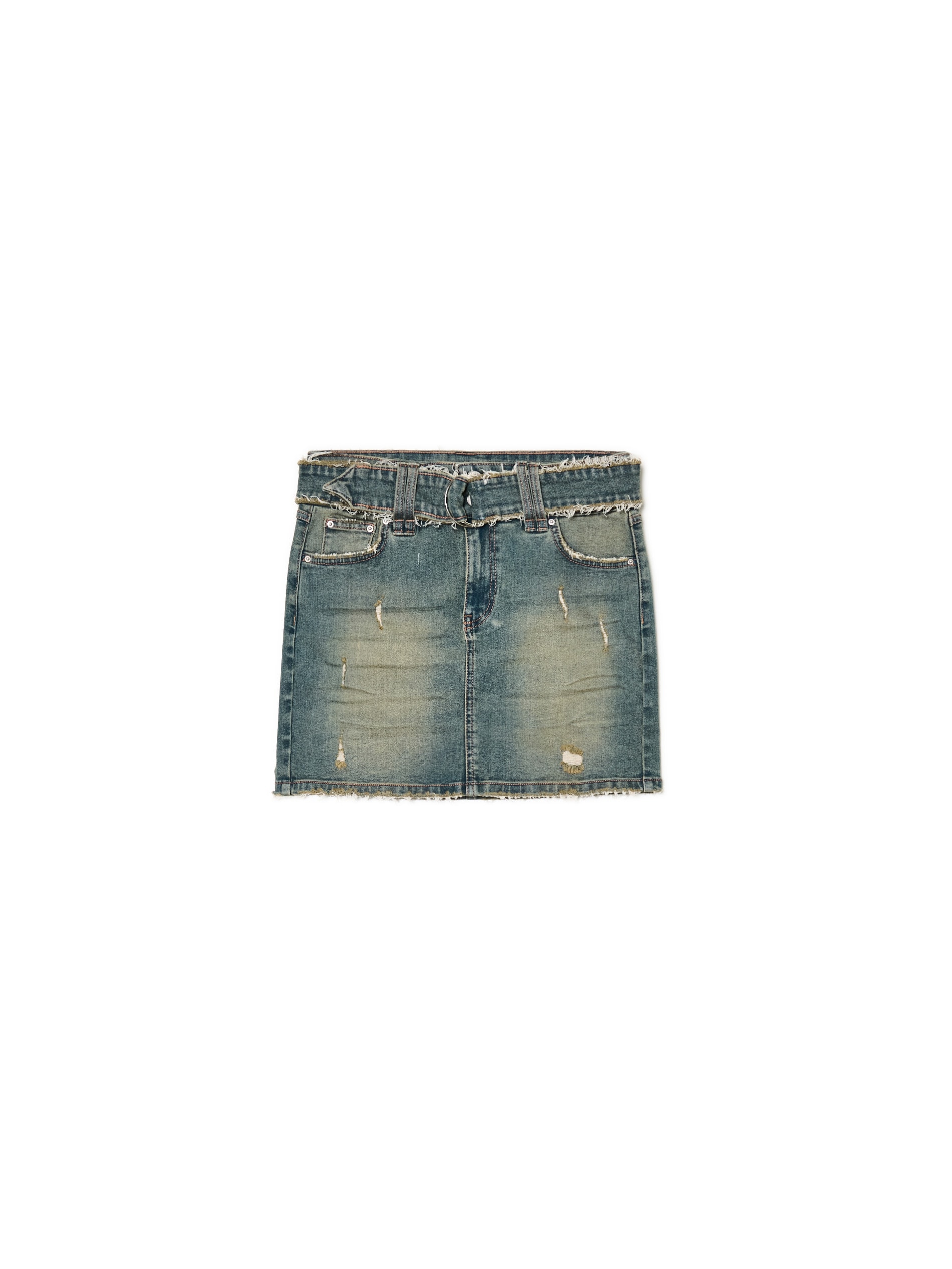 Cropp - Minigonna In Denim - Azzurro