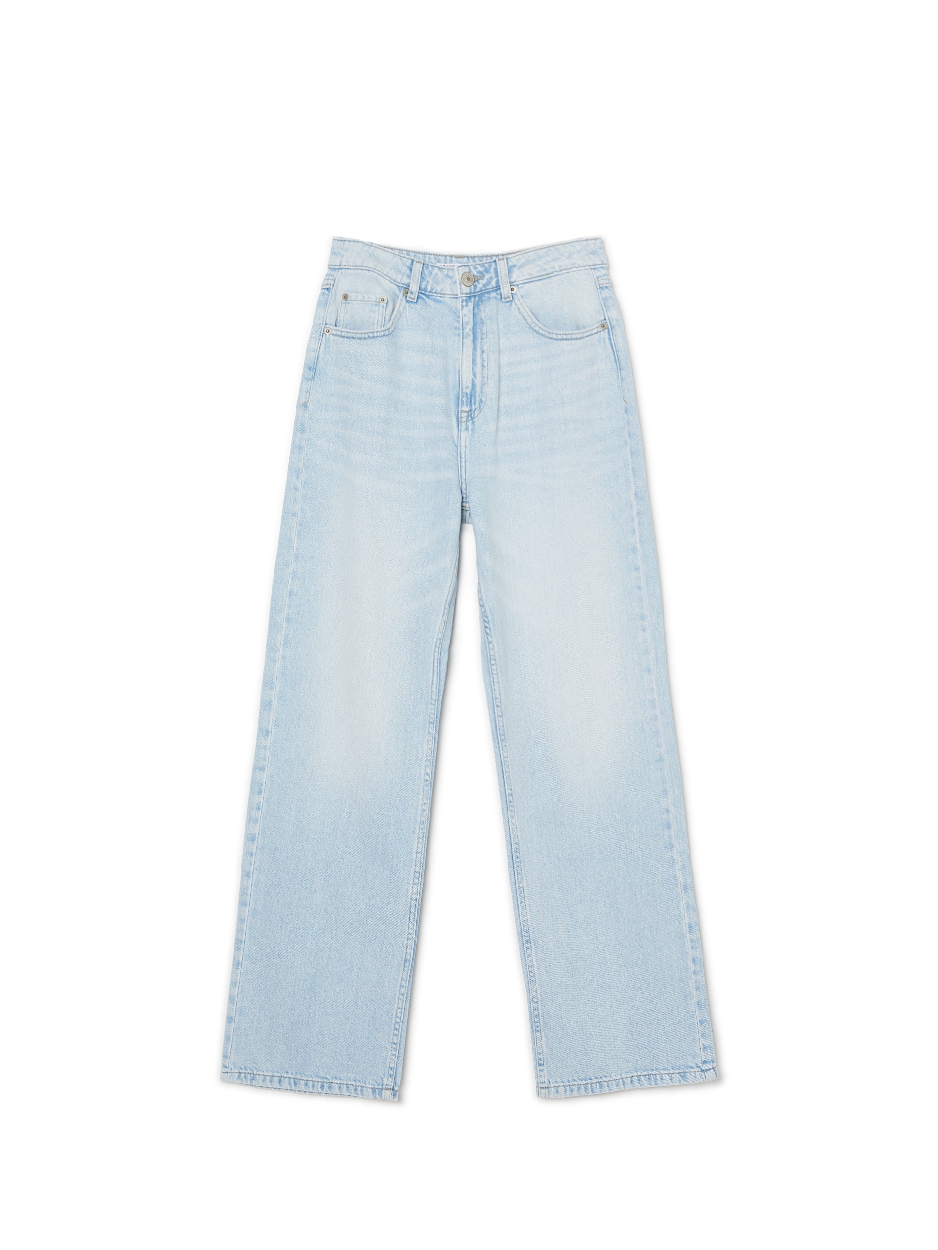 Cropp - Jeans A Gamba Ampia - Blu