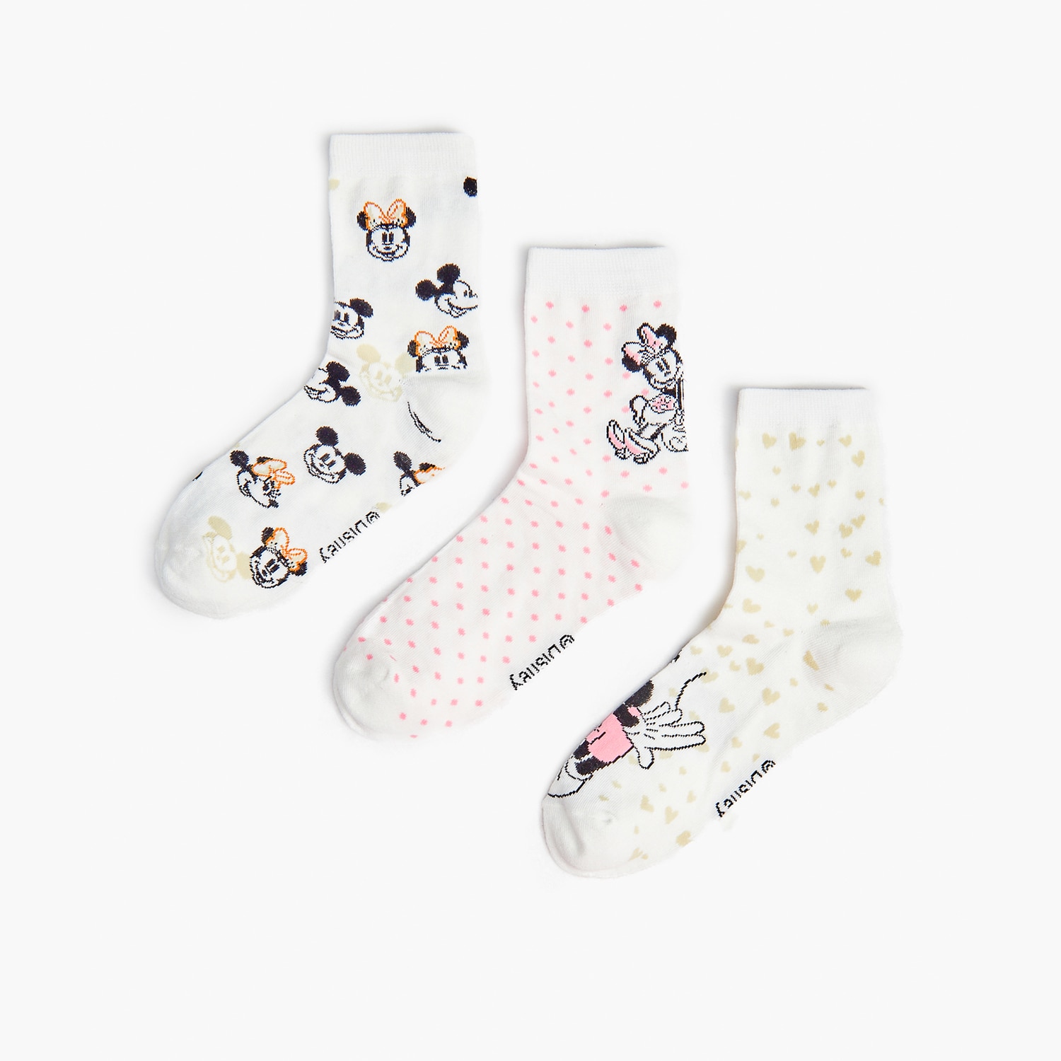 Cropp - Șosete mickey mouse - alb