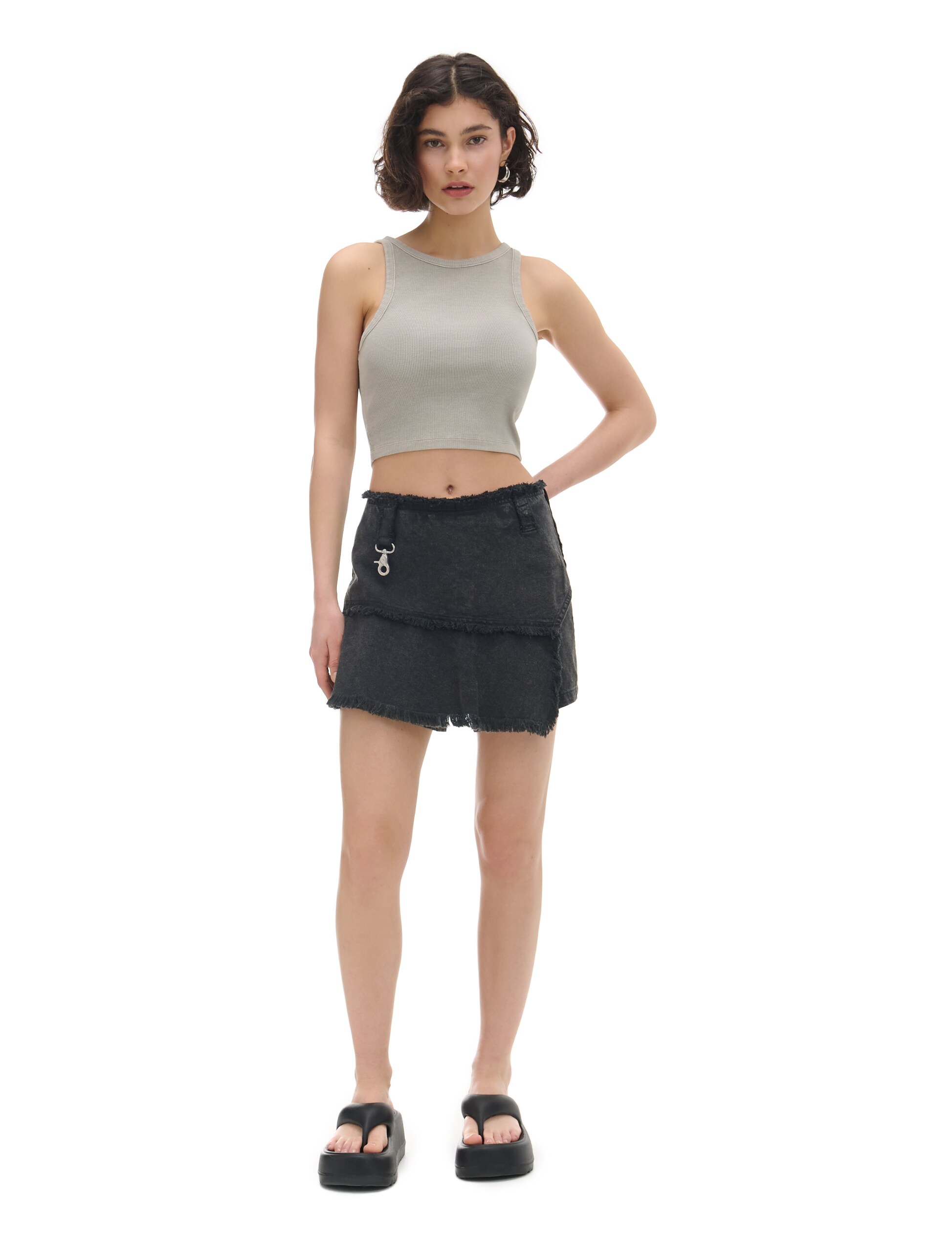 Cropp - Shorts Skorts - Schwarz