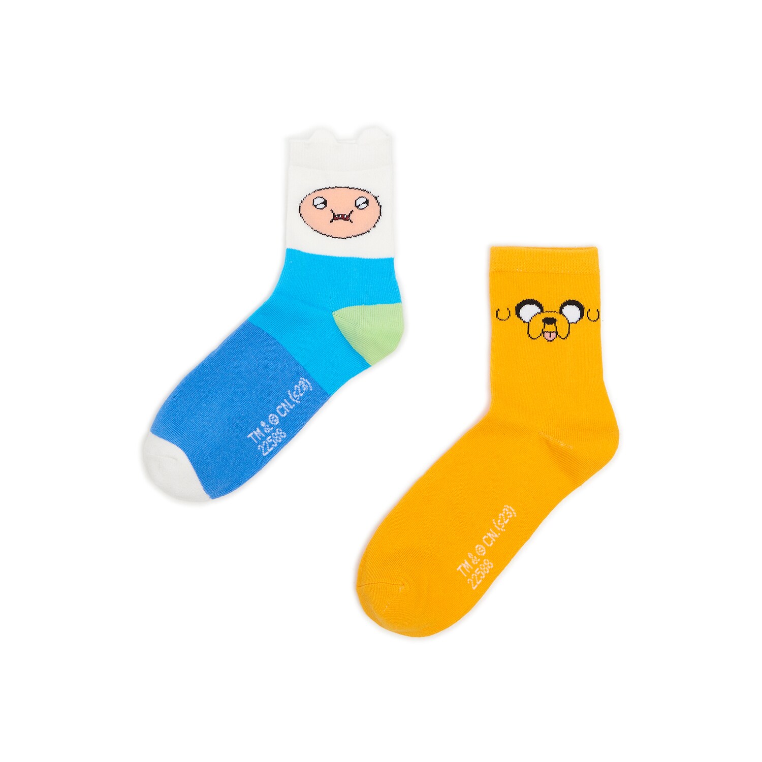 Cropp - Set 2 perechi de ciorapi Adventure Time - Multicolor