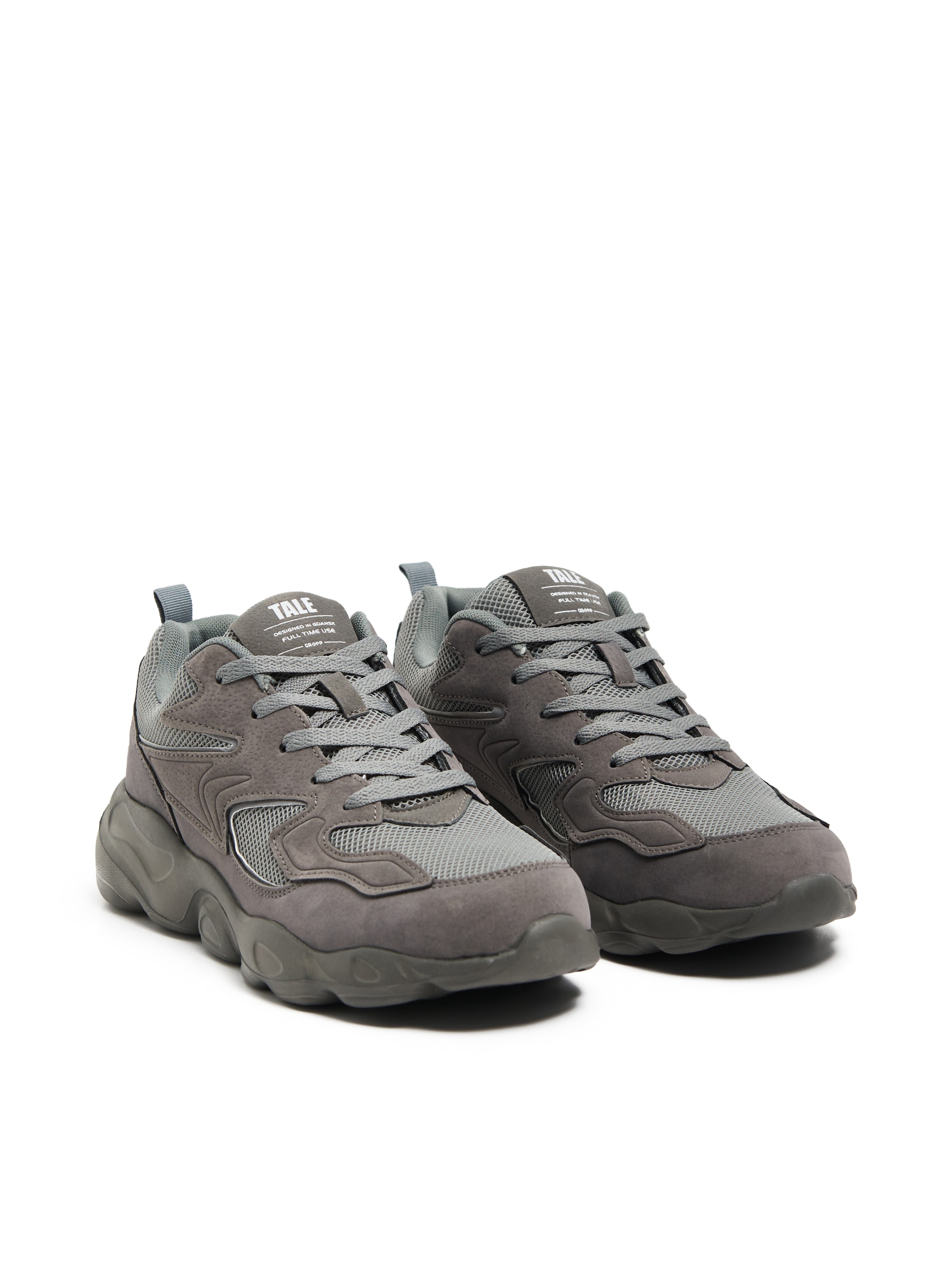 Cropp - Sneaker Con Elementi Riflettenti - Grigio Medio