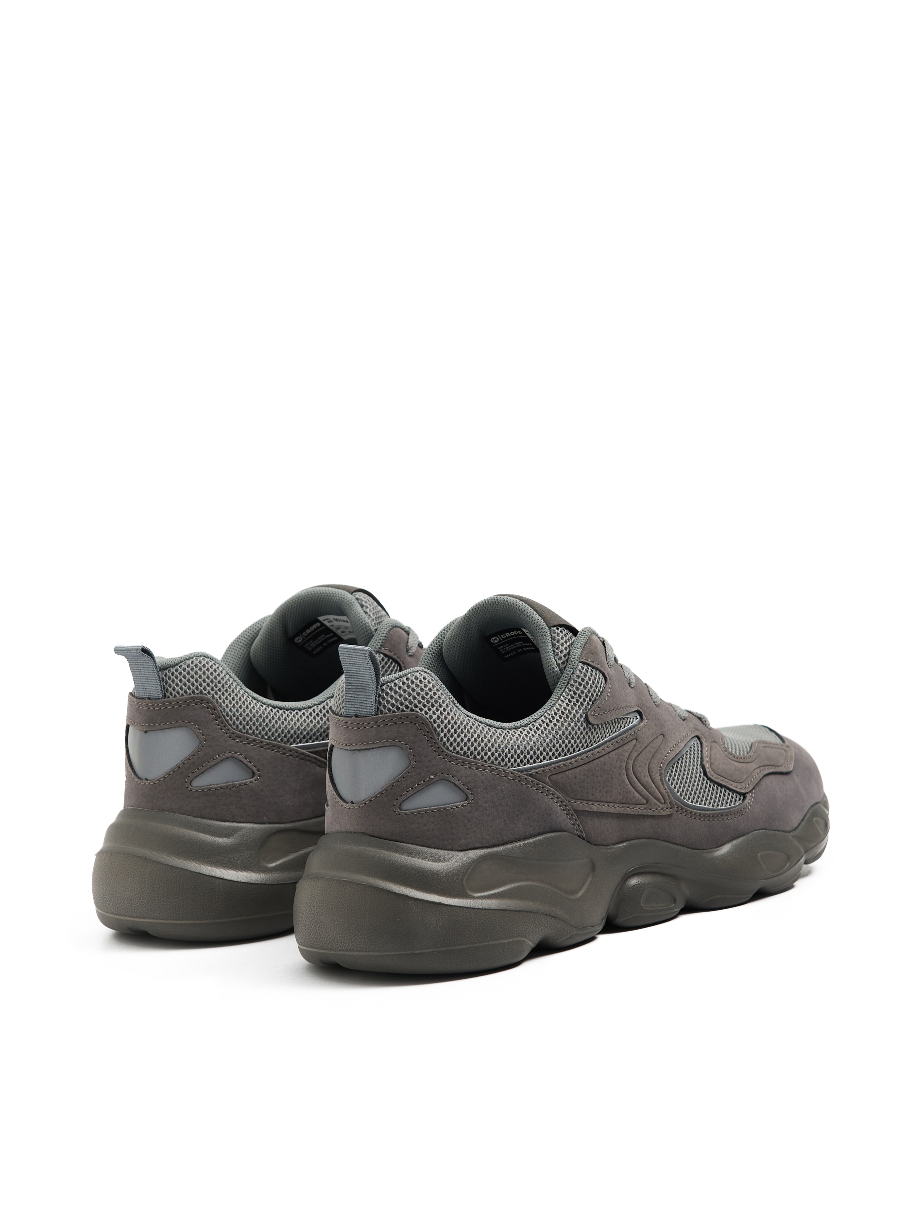 Cropp - Sneaker Con Elementi Riflettenti - Grigio Medio