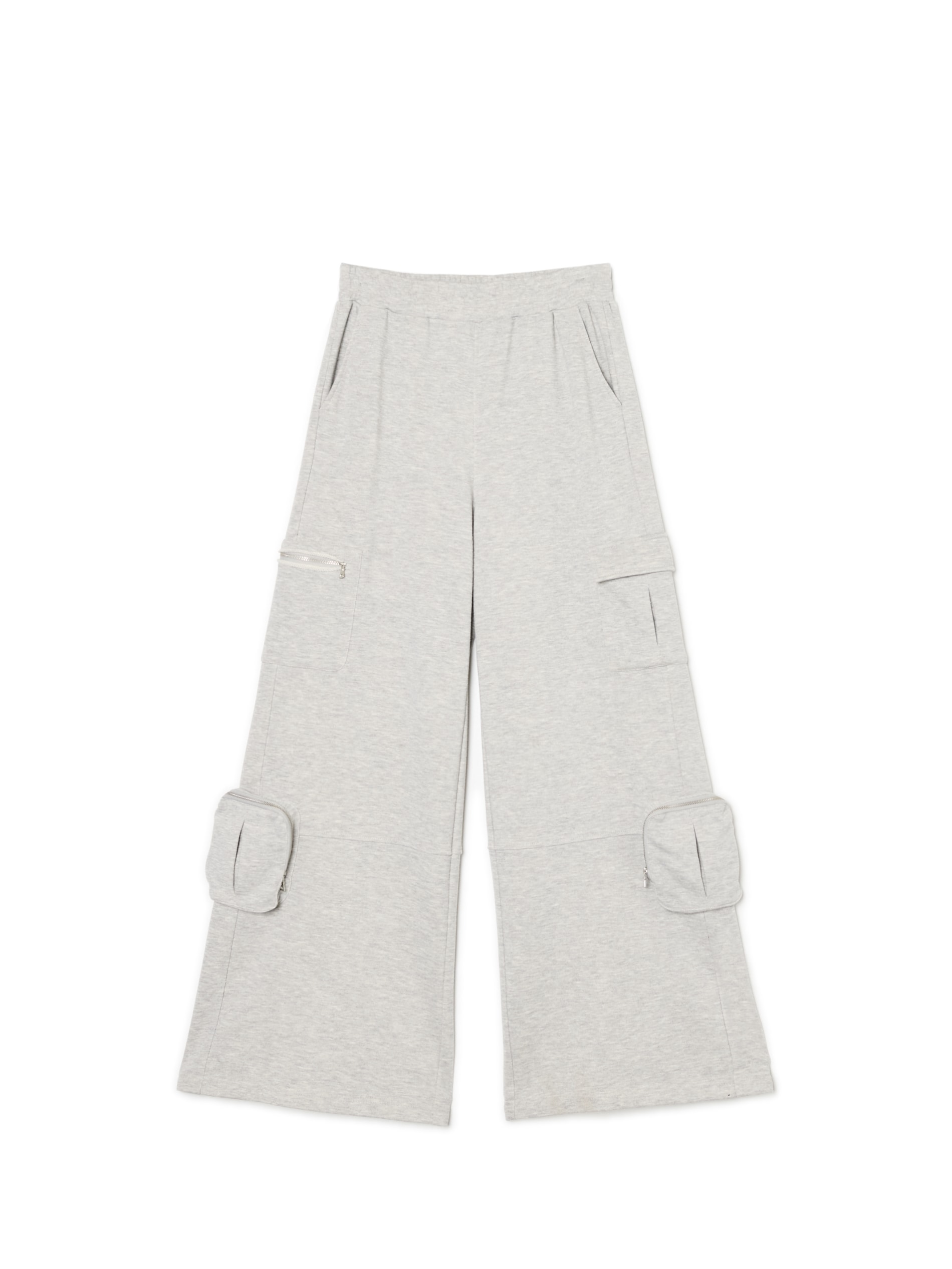 Cropp - Pantaloni Cargo - Grigio Chiaro