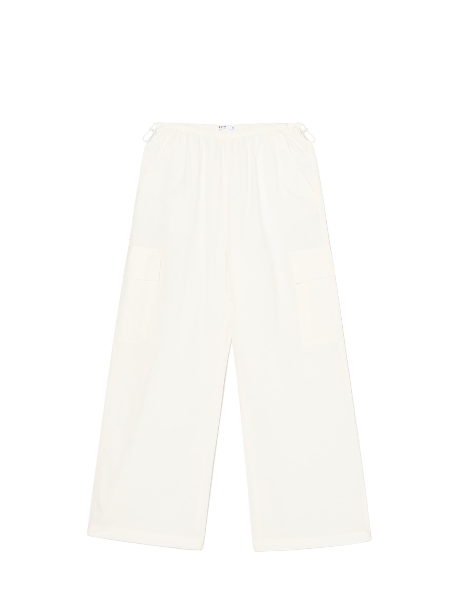 Cropp - Pantaloni Cargo - Bianco