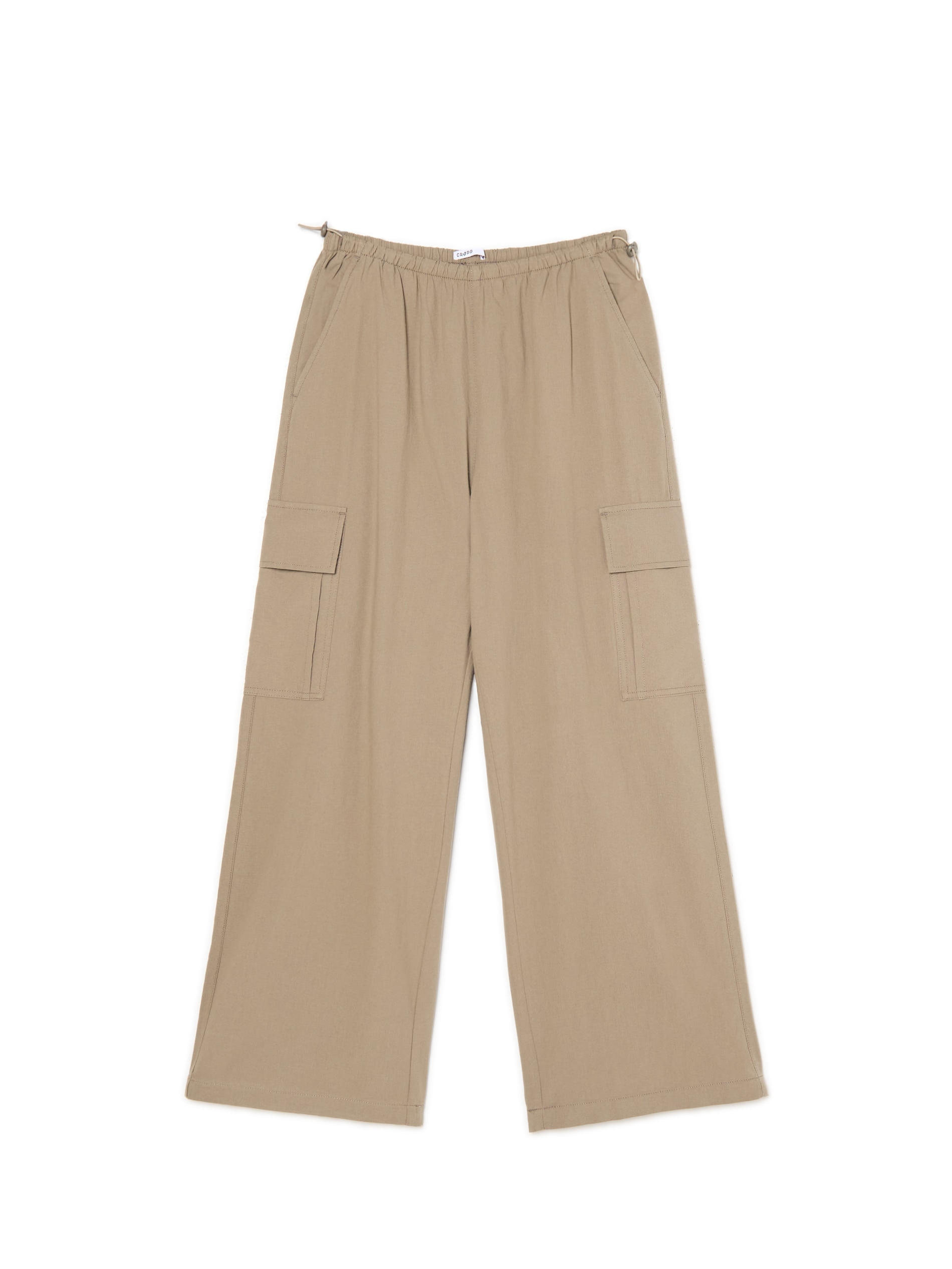 Cropp - Pantaloni Cargo - Verde Oliva Caldo