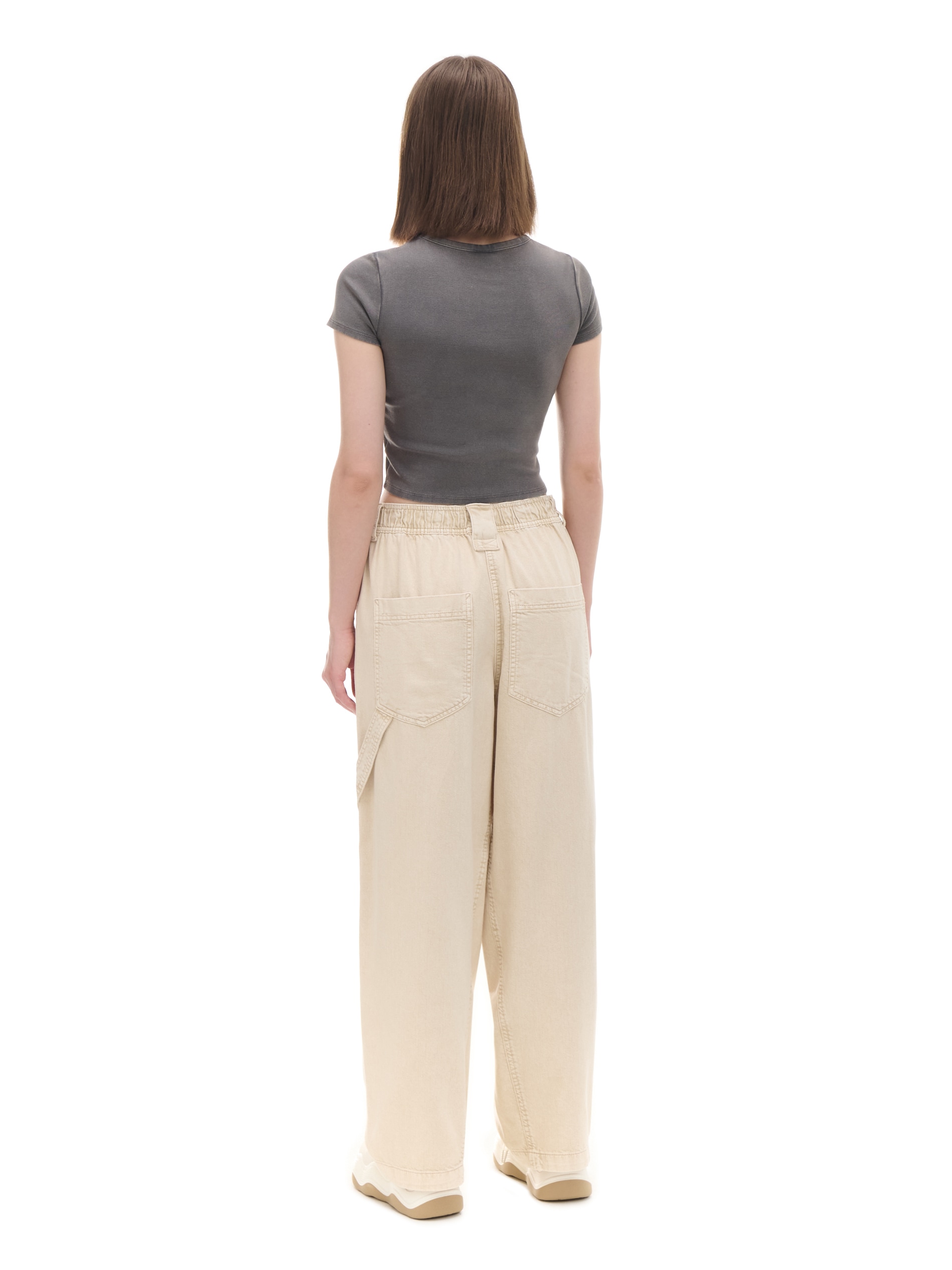 Cropp - Pantaloni A Vita Alta - Beige