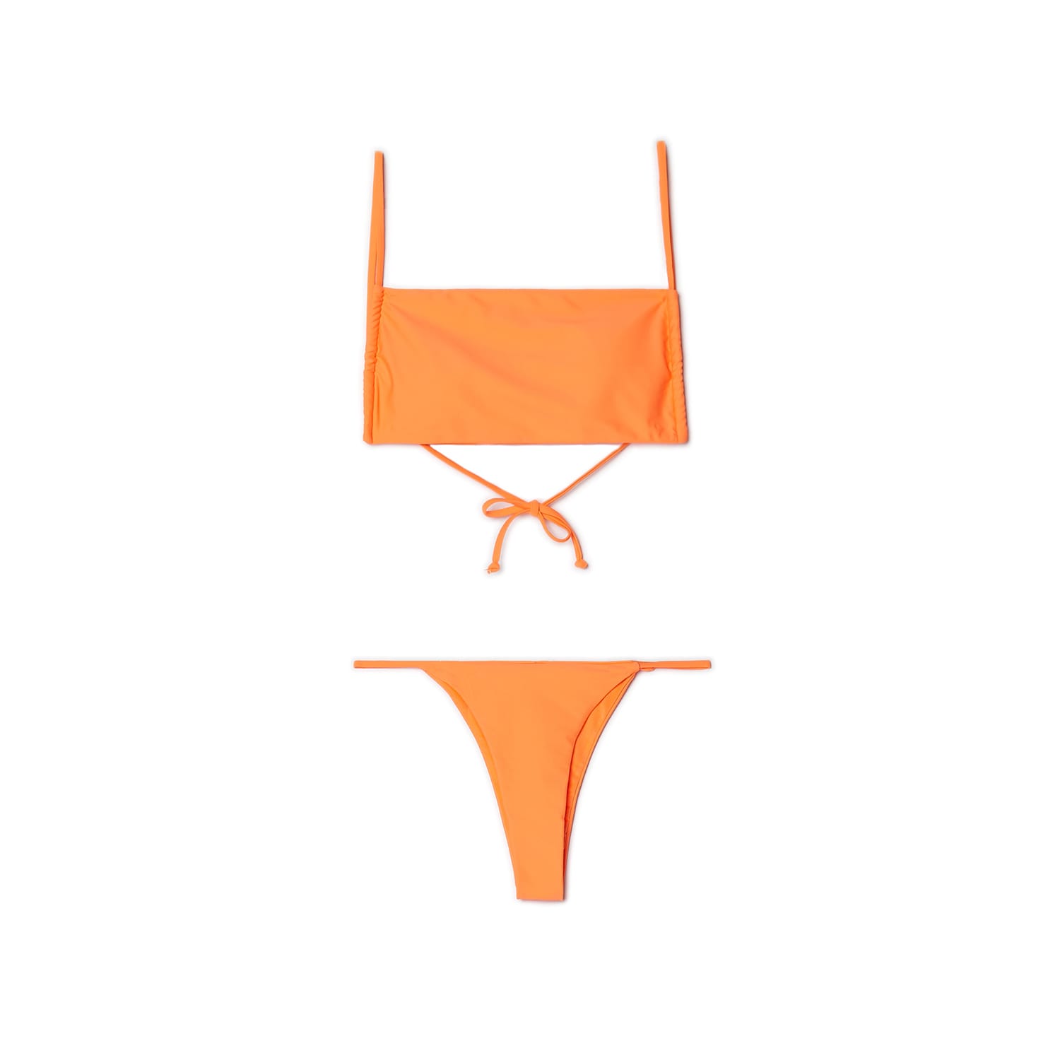 Levně Cropp - Dvoudílné plavky - Oranžová