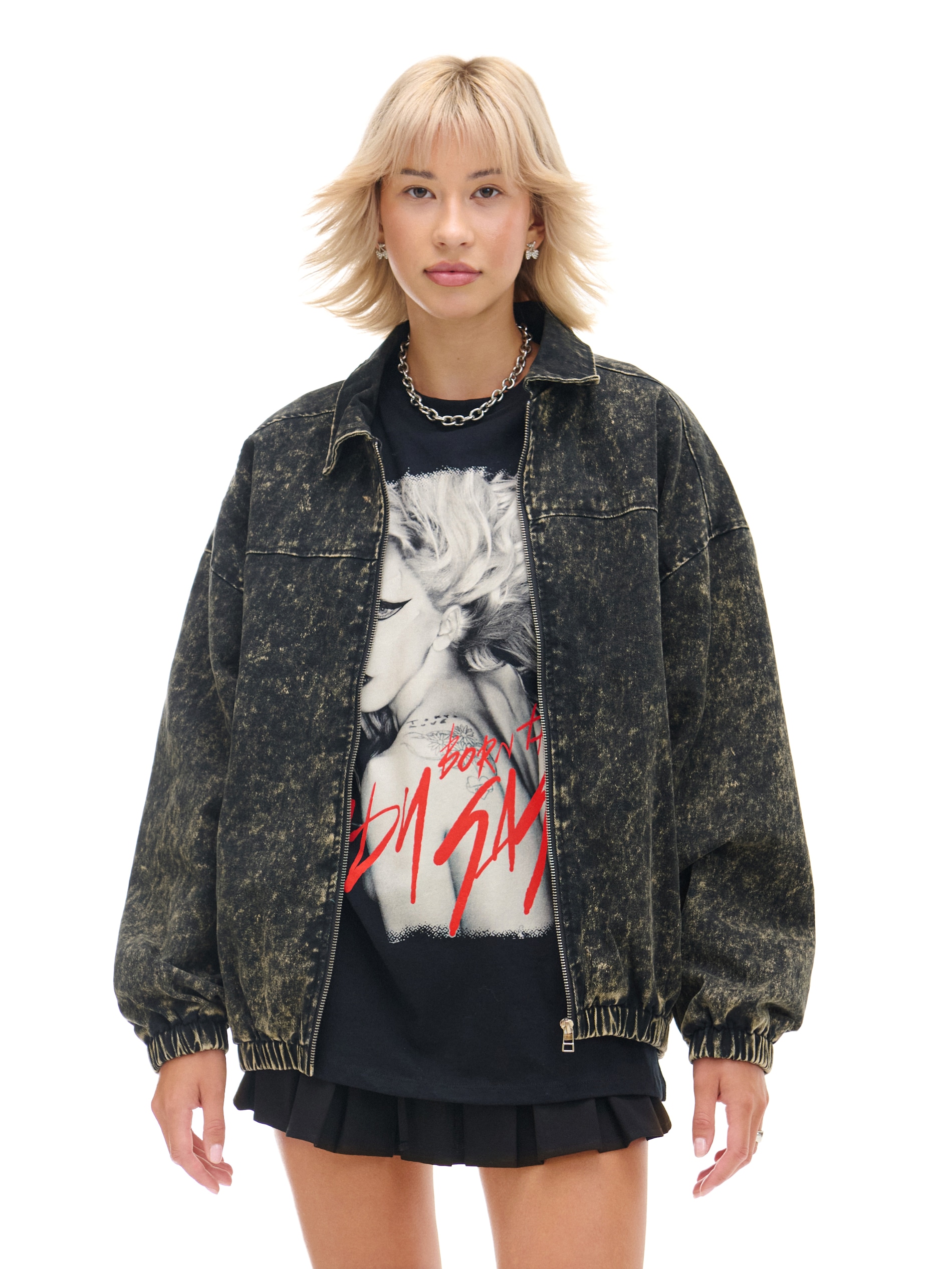 Cropp - Giacca Bomber - Marrone Scuro