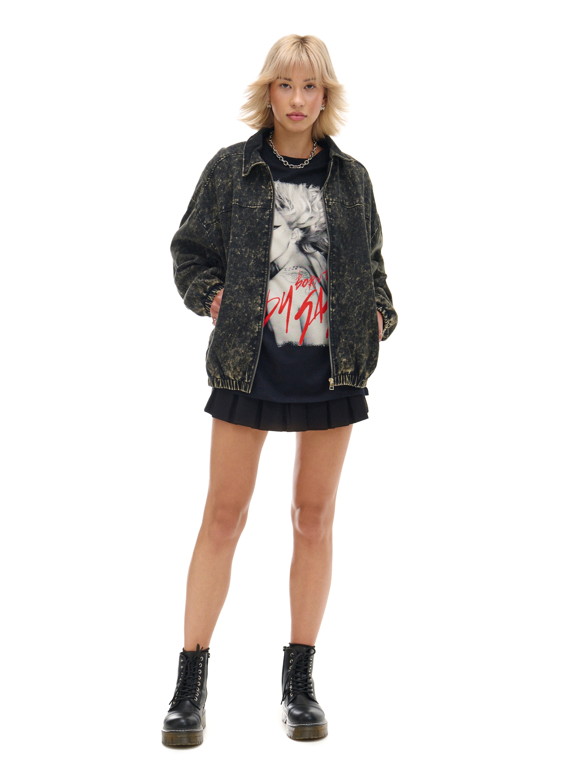 Cropp - Giacca Bomber - Marrone Scuro