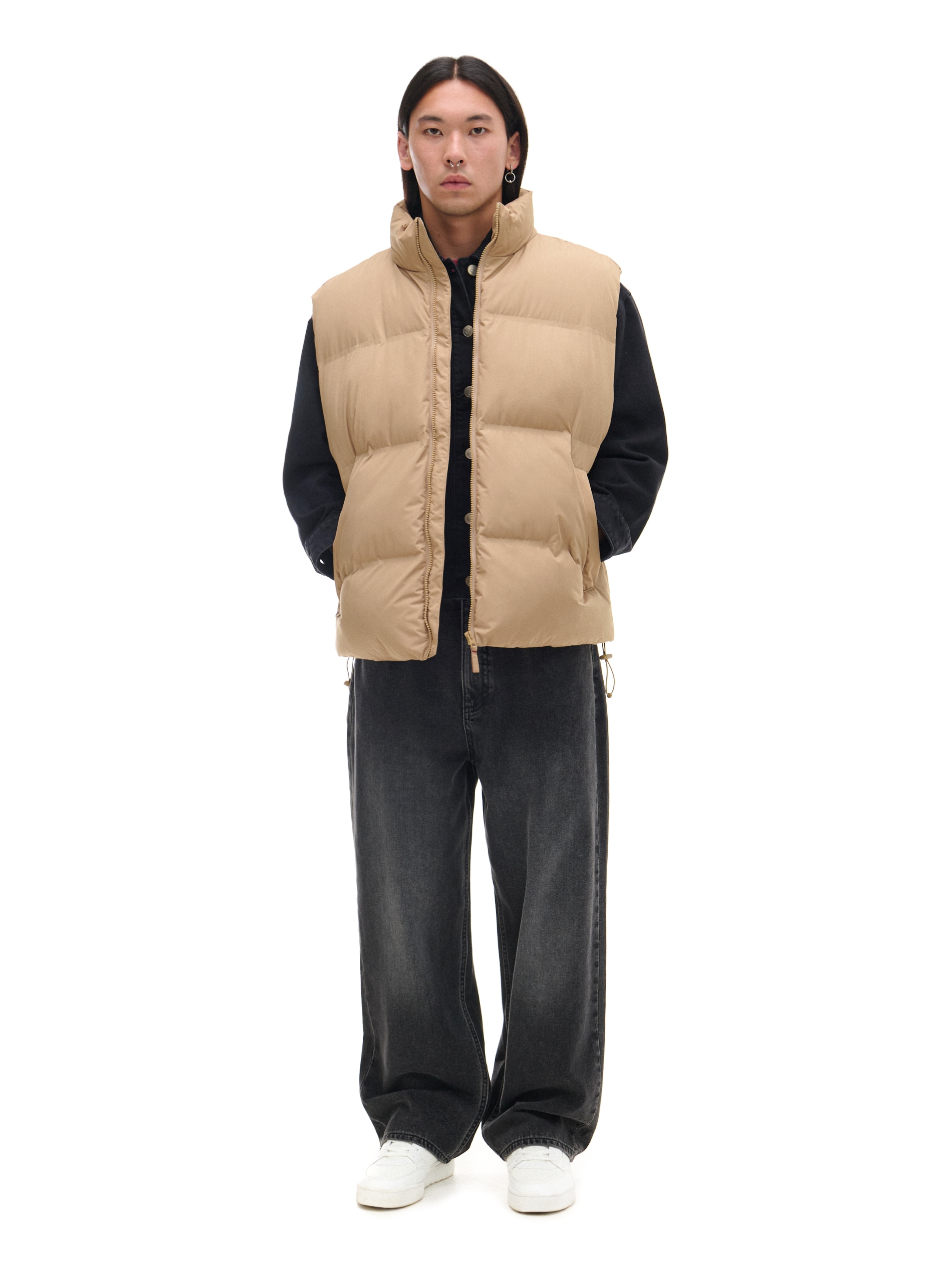 Cropp - Gilet Trapuntato - Marrone Dorato