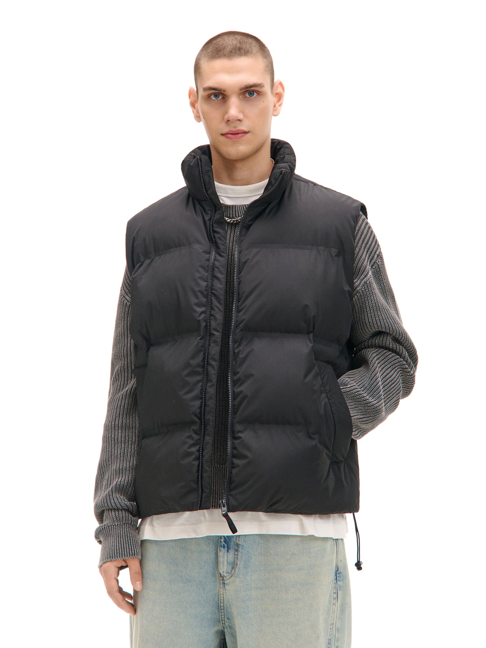 Cropp - Gilet Trapuntato Nero - Nero