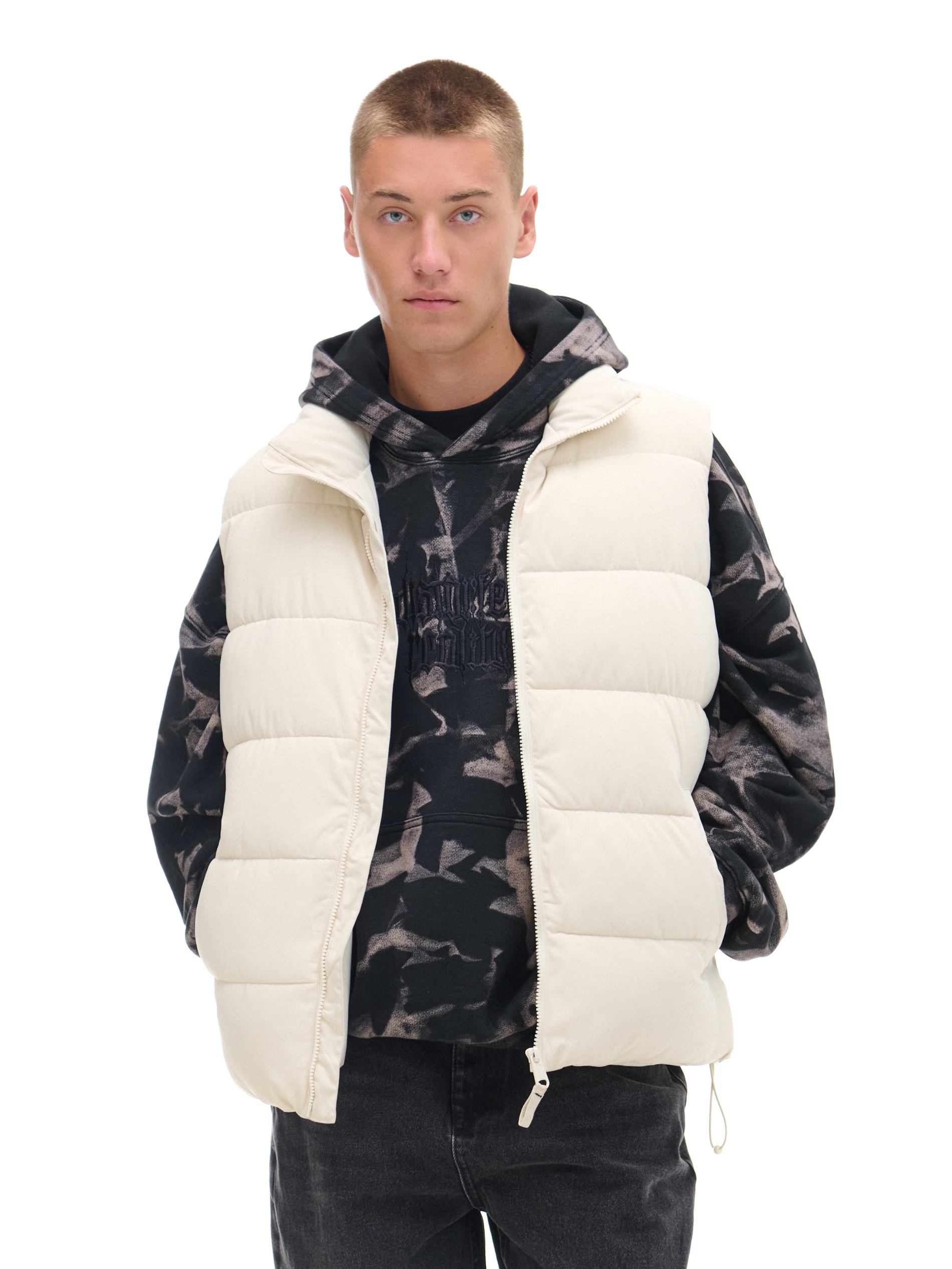 Cropp - Steppelt mellény - cream termék 2. képe