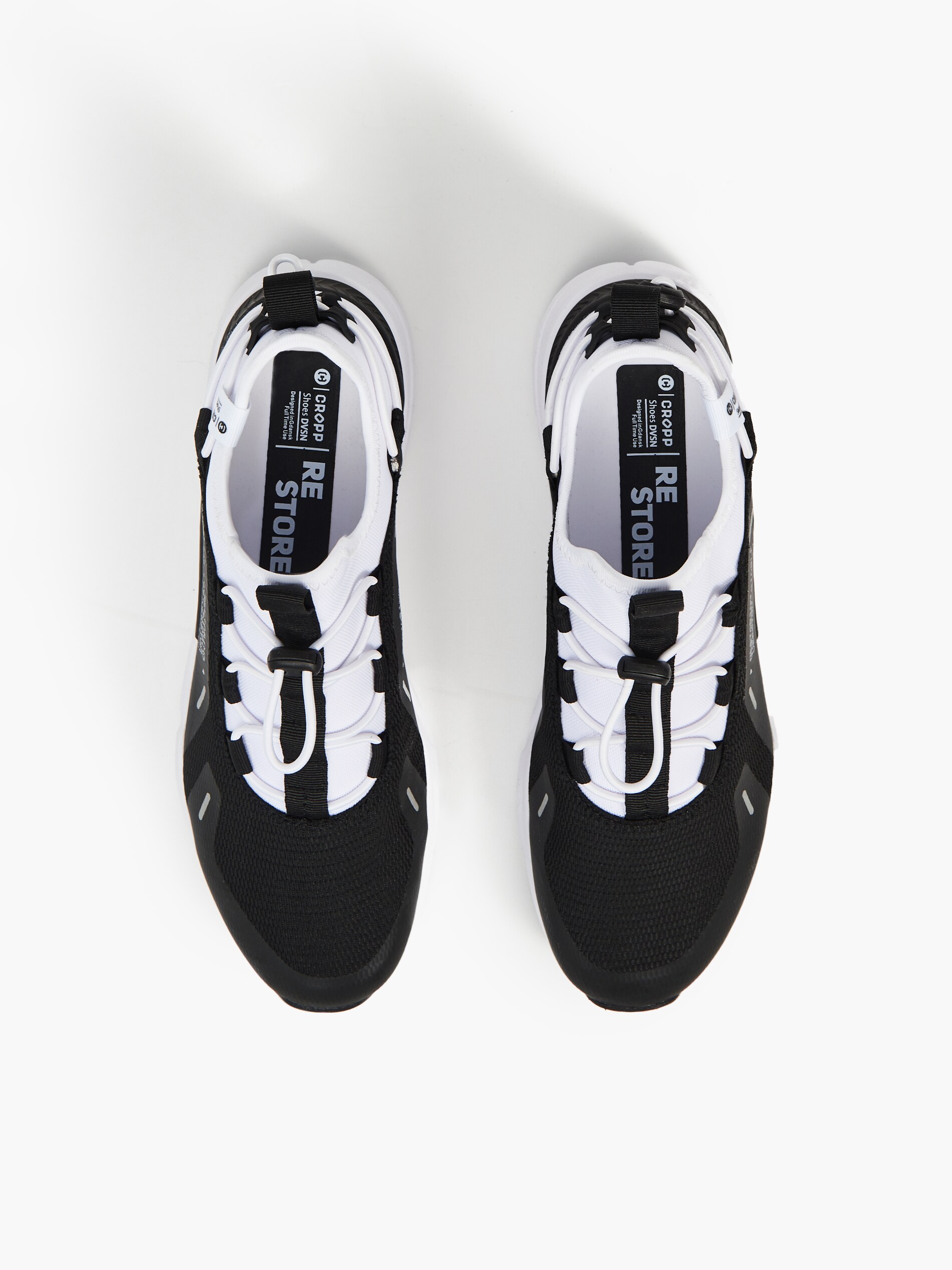 Cropp - Sneaker Contrastanti Con Effetto Riflettente - Bianco