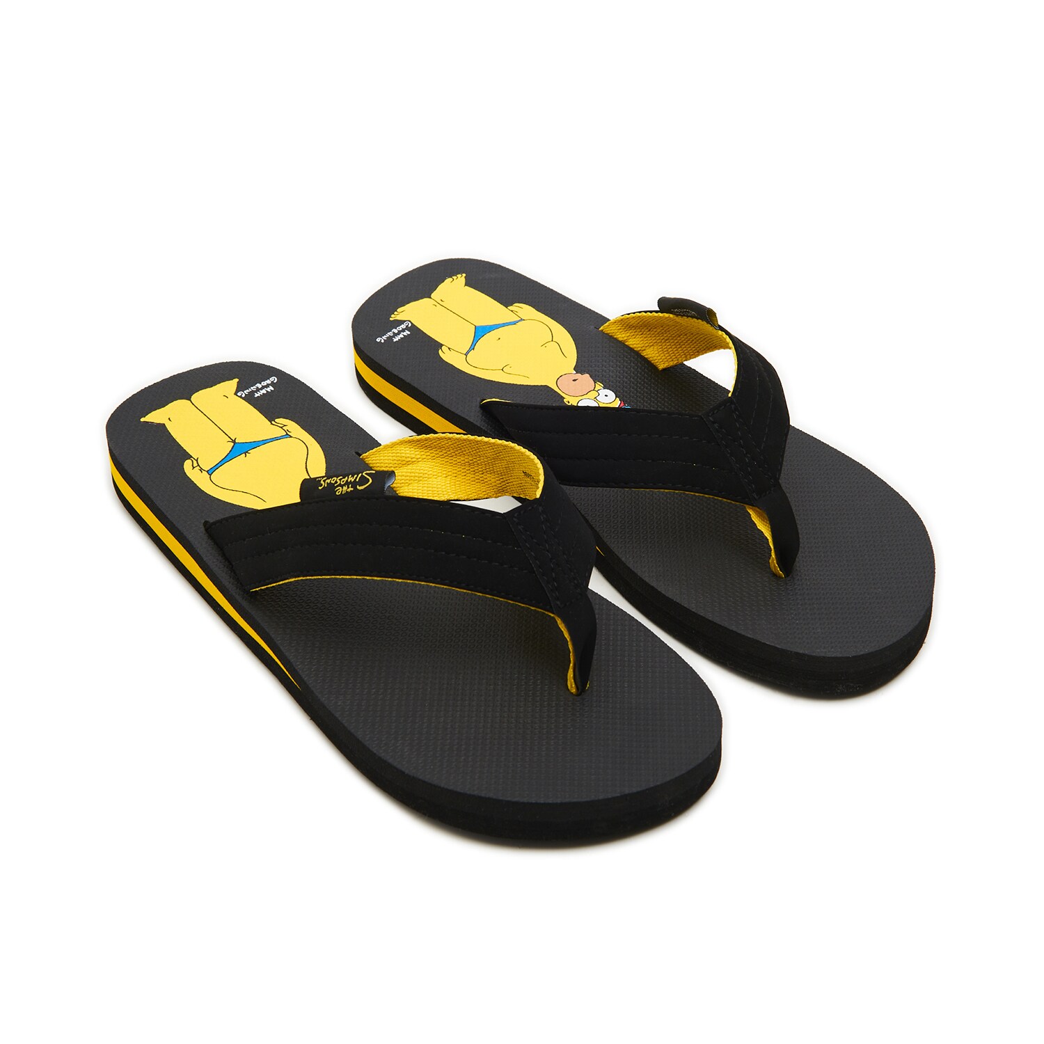 Cropp - Papuci flip-flop - Negru