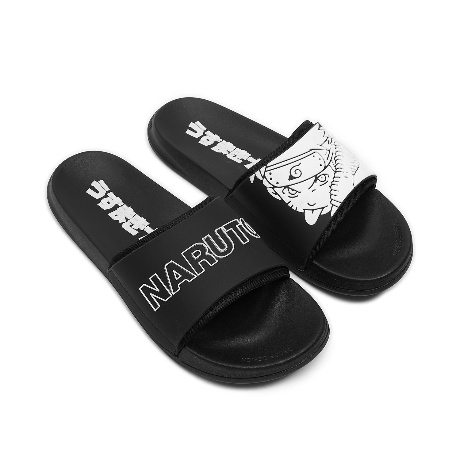 Cropp - Șlapi negri naruto - negru