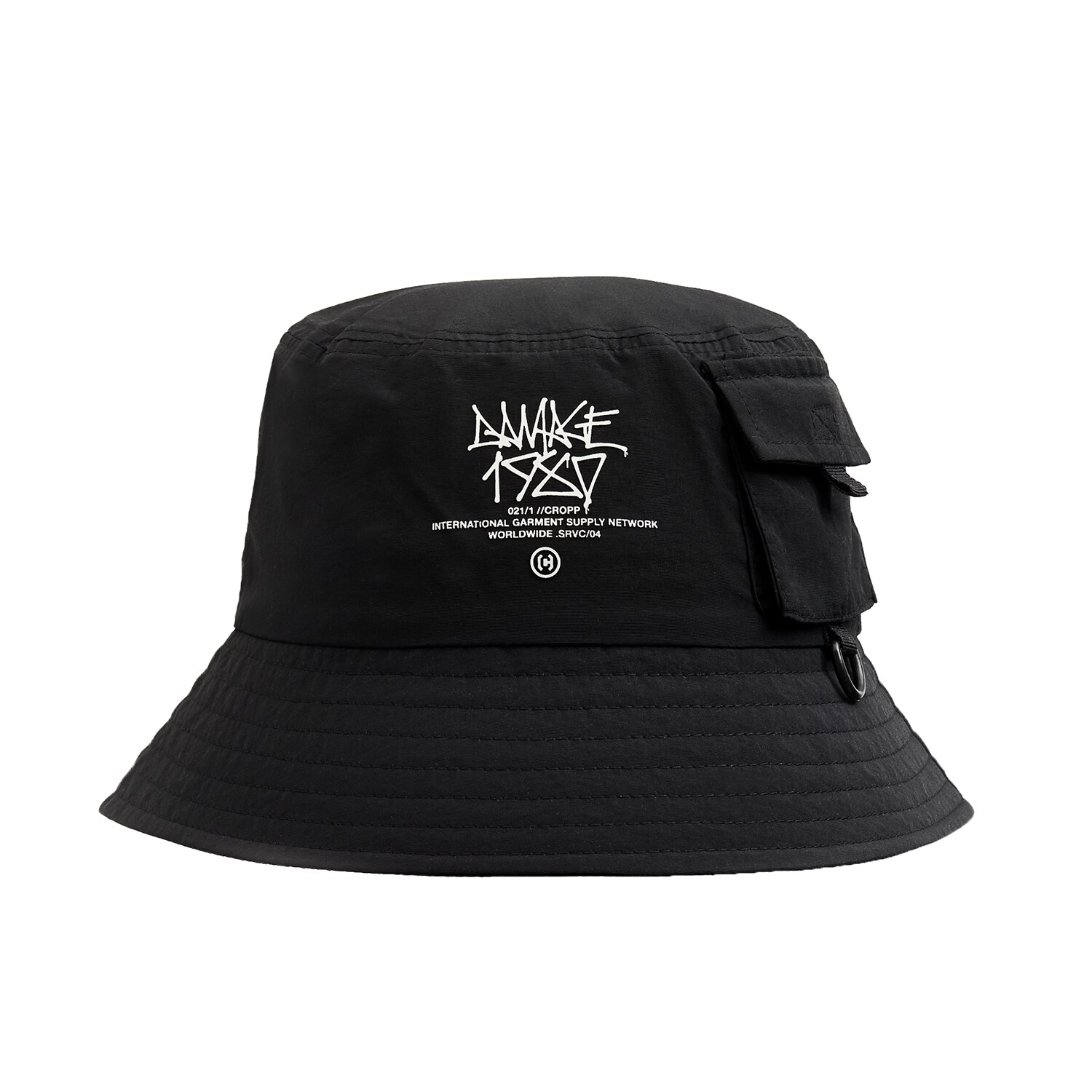 Levně Cropp - Klobouk typu bucket hat - Černý