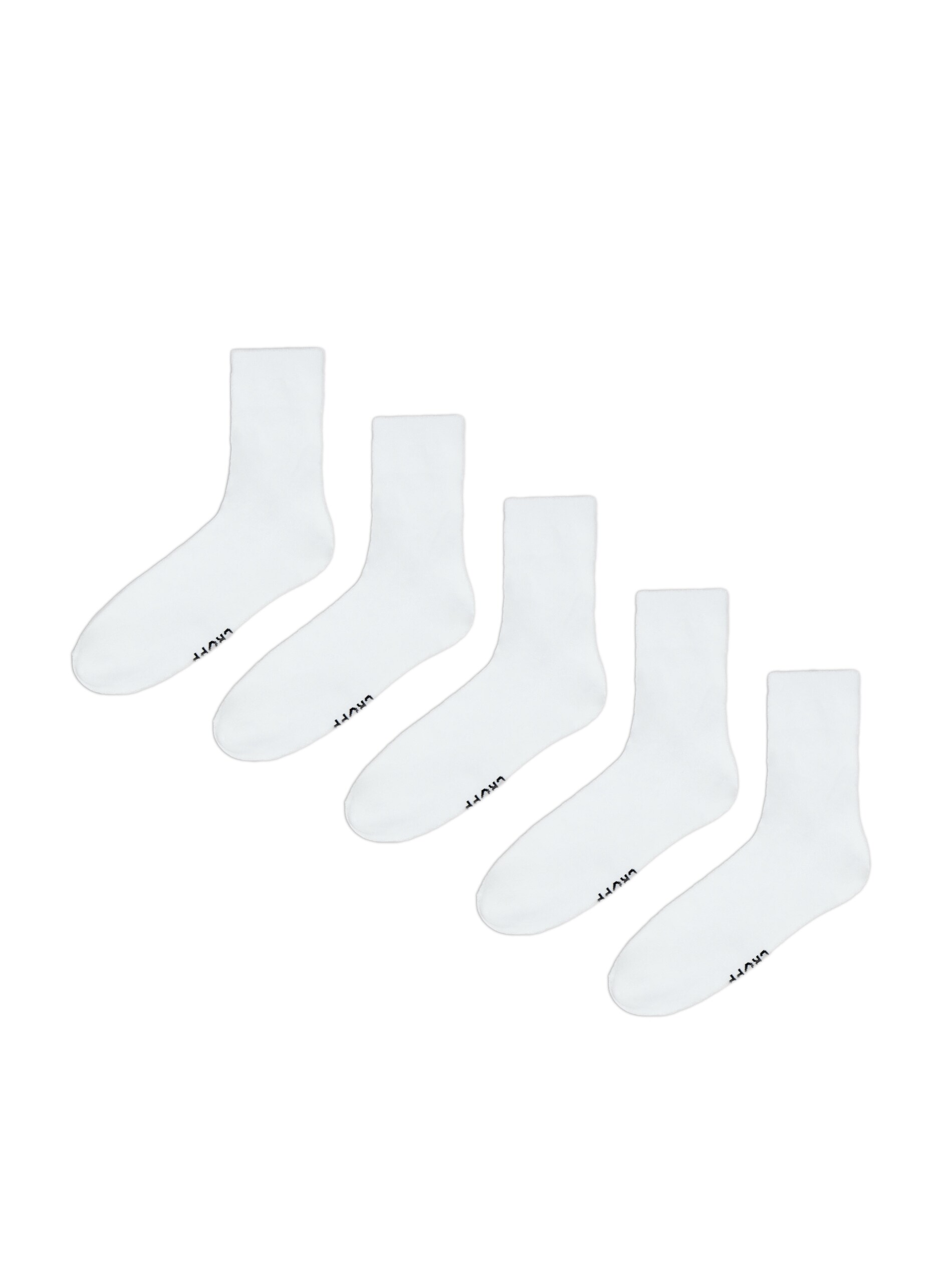 Cropp - Pack De 5 Pares De Calcetines - Blanco