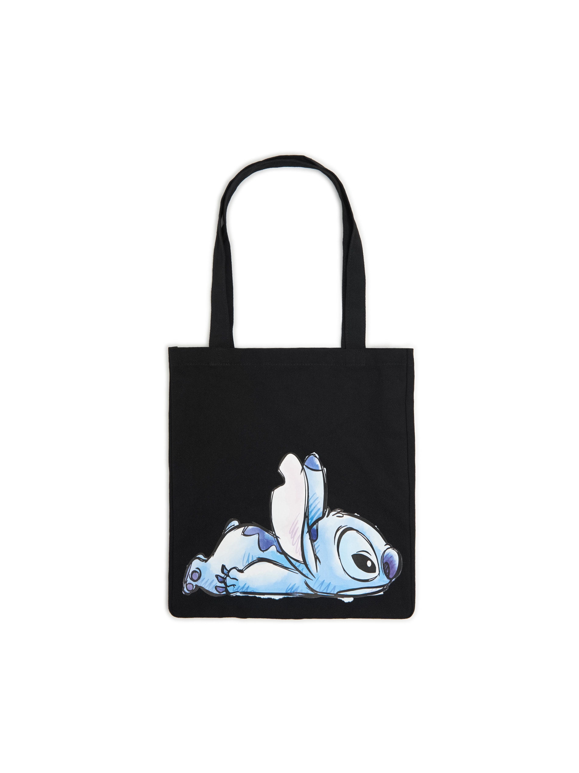 Cropp - Bolso Shopper Lilo And Stitch - Negro