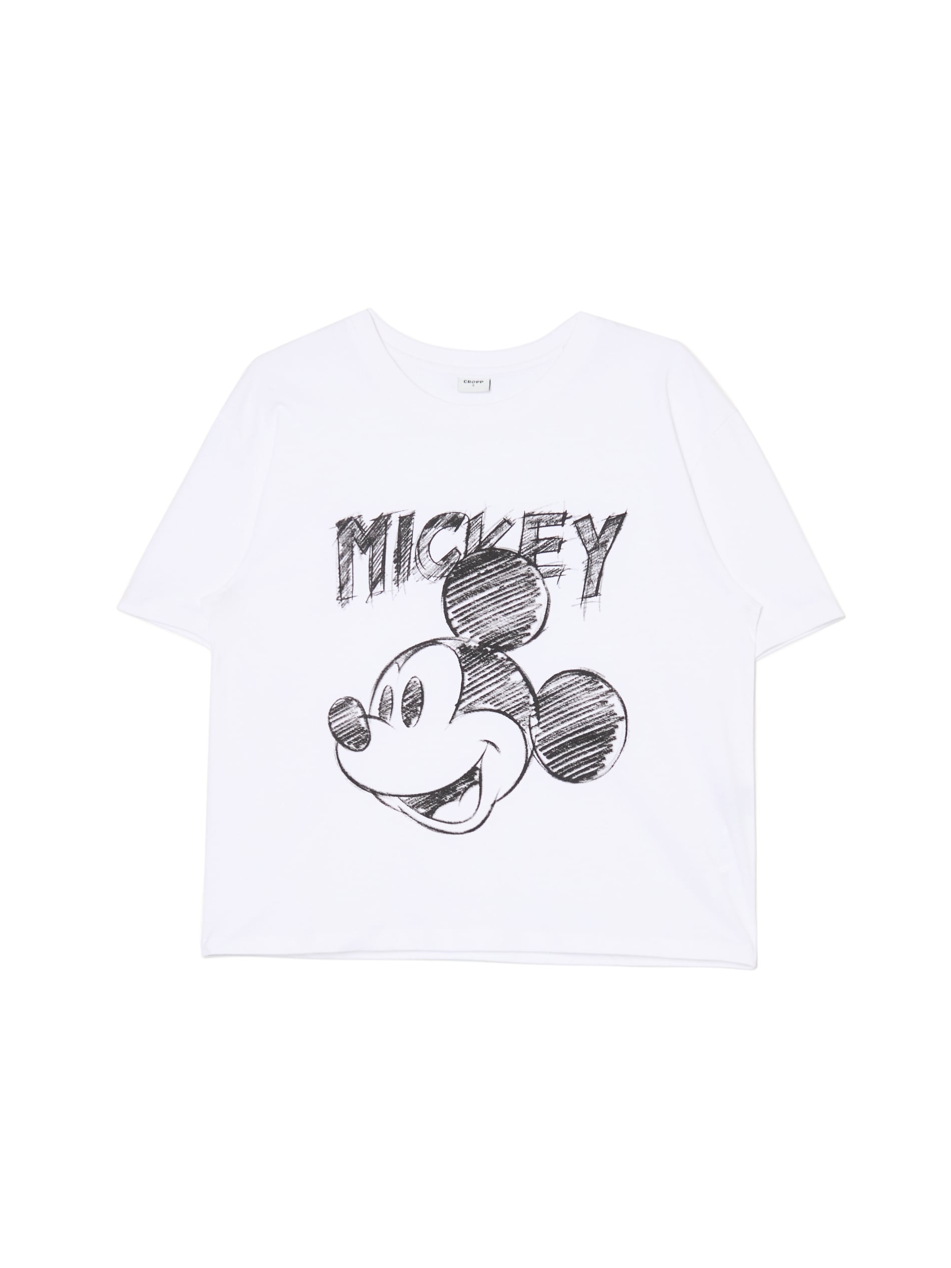 Cropp - Футболка з принтом Mickey Mouse - білий