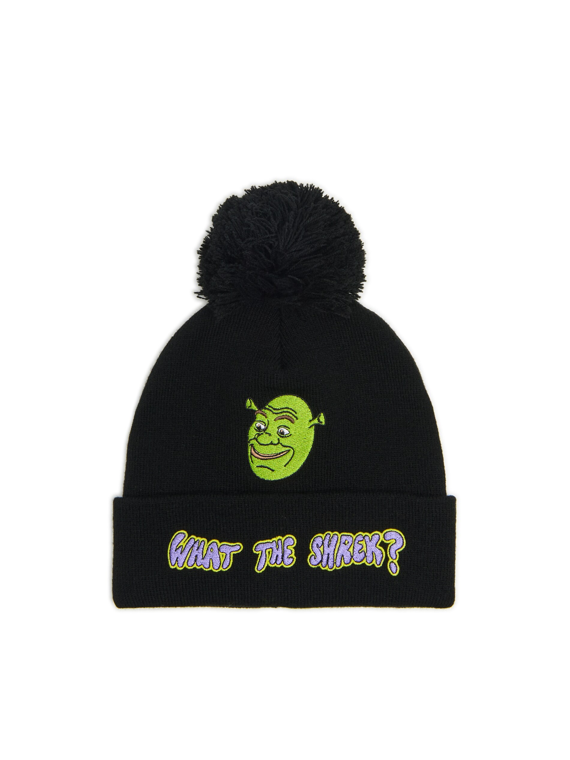 Cropp - Fekete beanie sapka Shrek - fekete termék 2. képe
