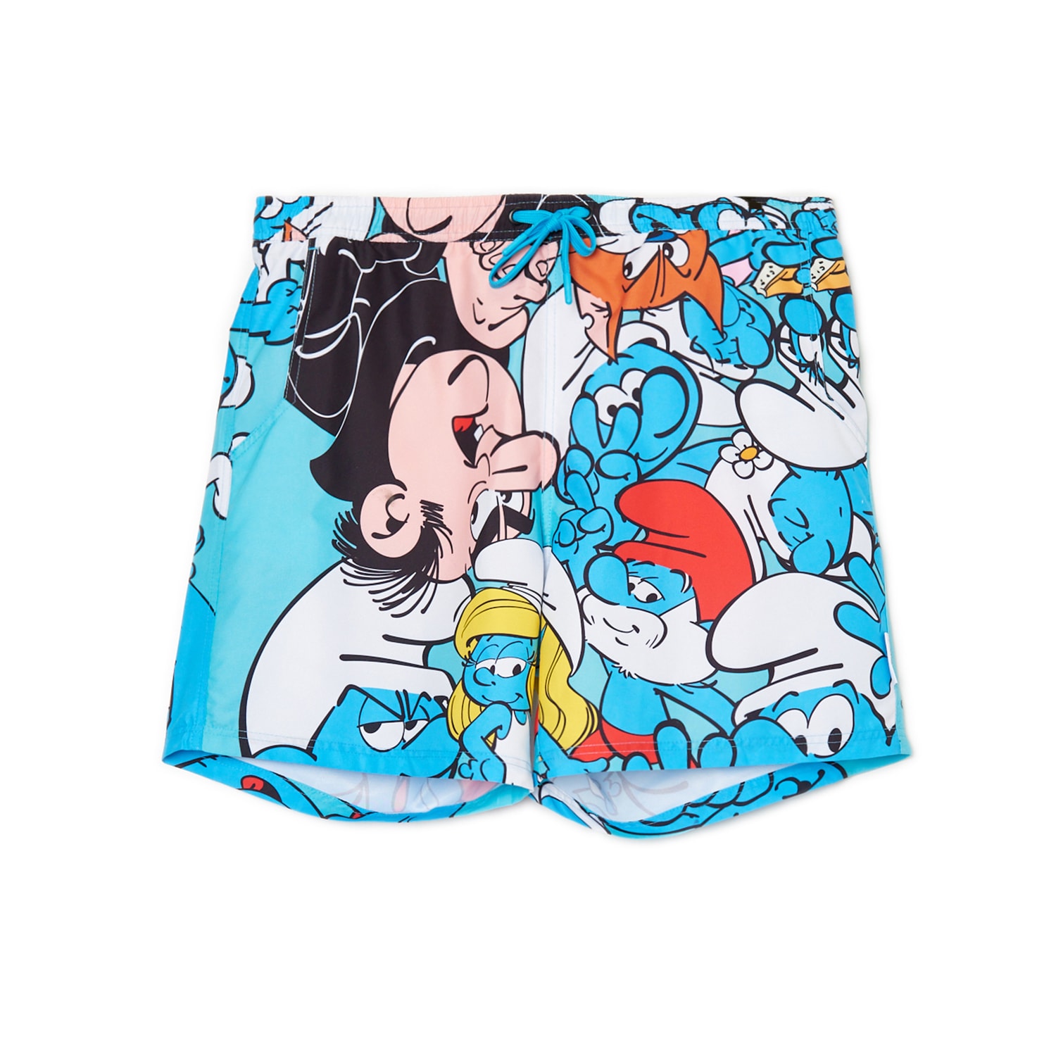 Cropp - Sort de baie The Smurfs - Albastru