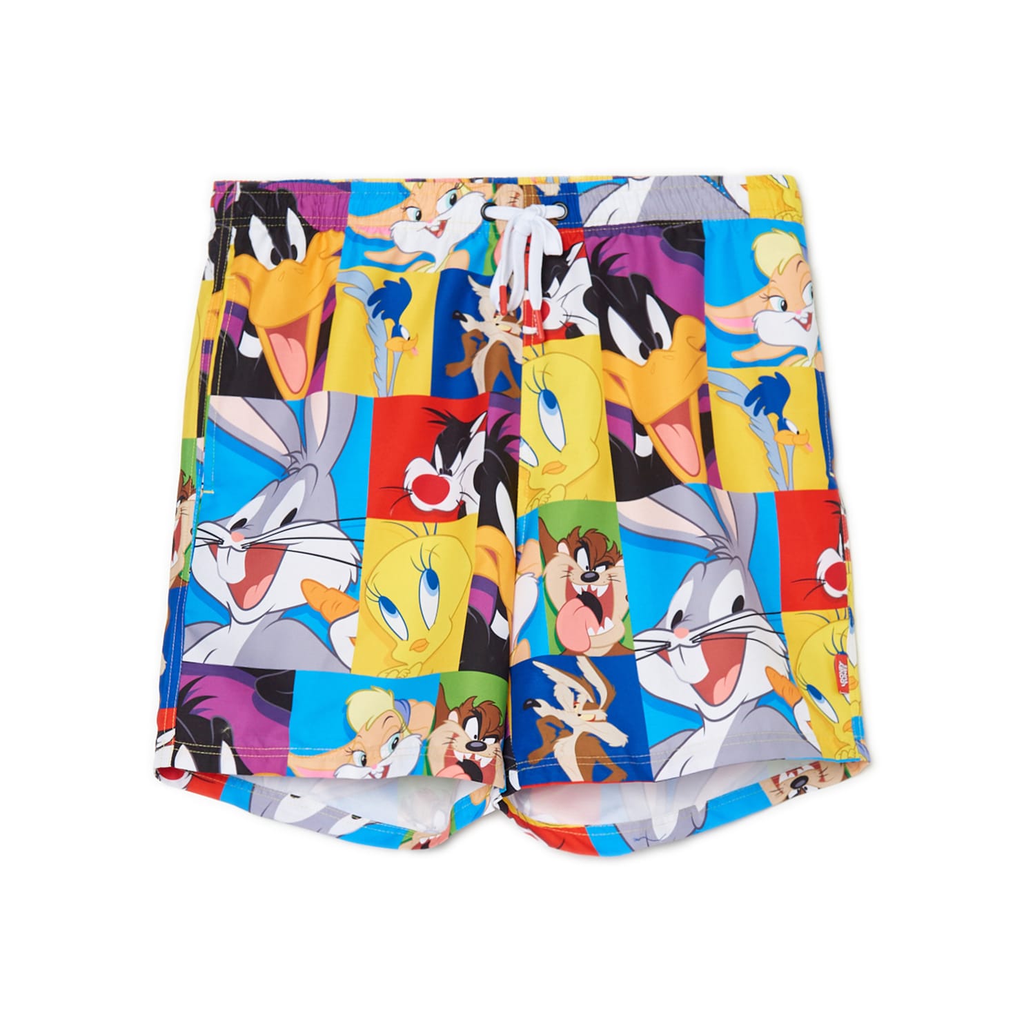 Cropp - Pantaloni scurti Looney Tunes - Albastru