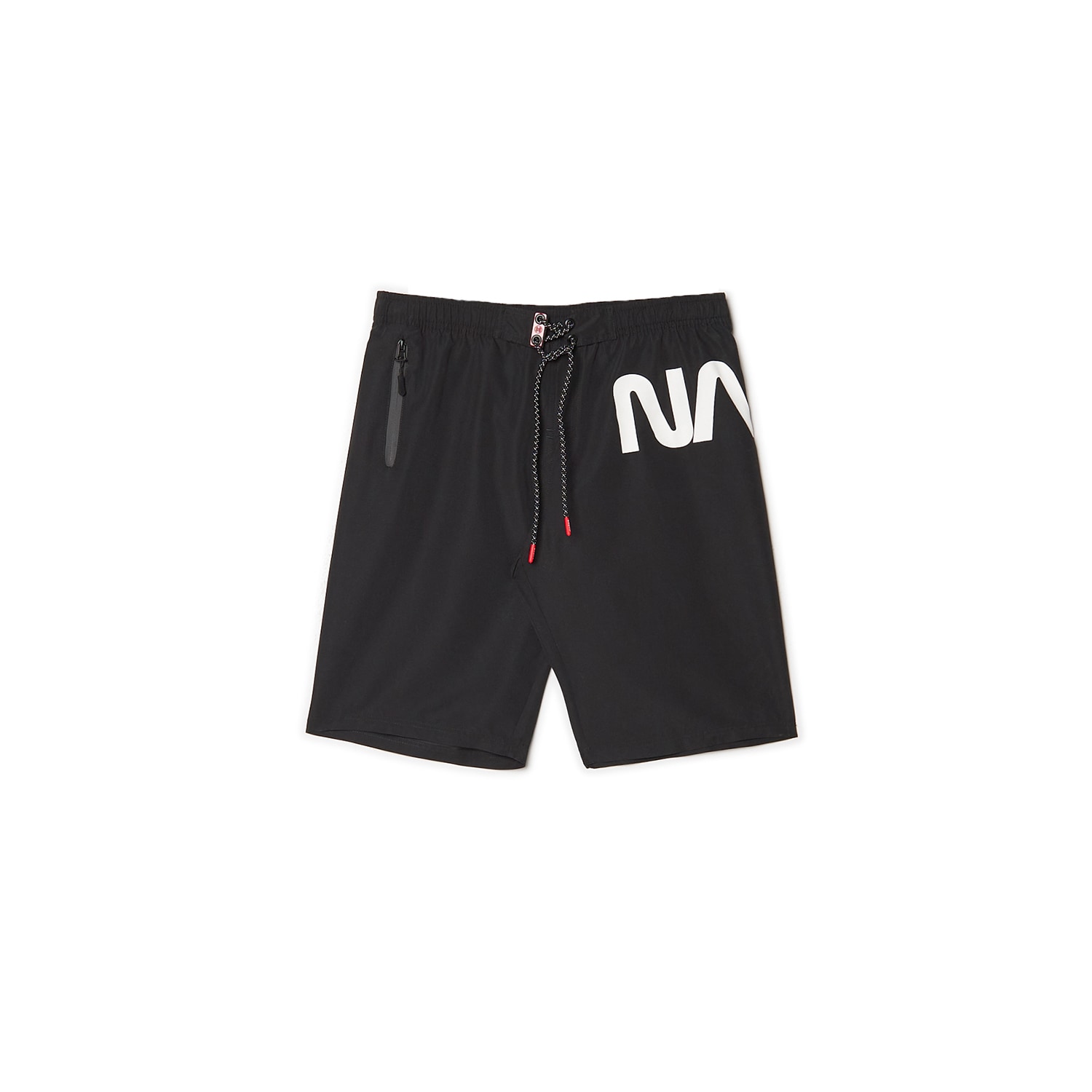 Cropp - Pantaloni scurti de plaja NASA - Negru