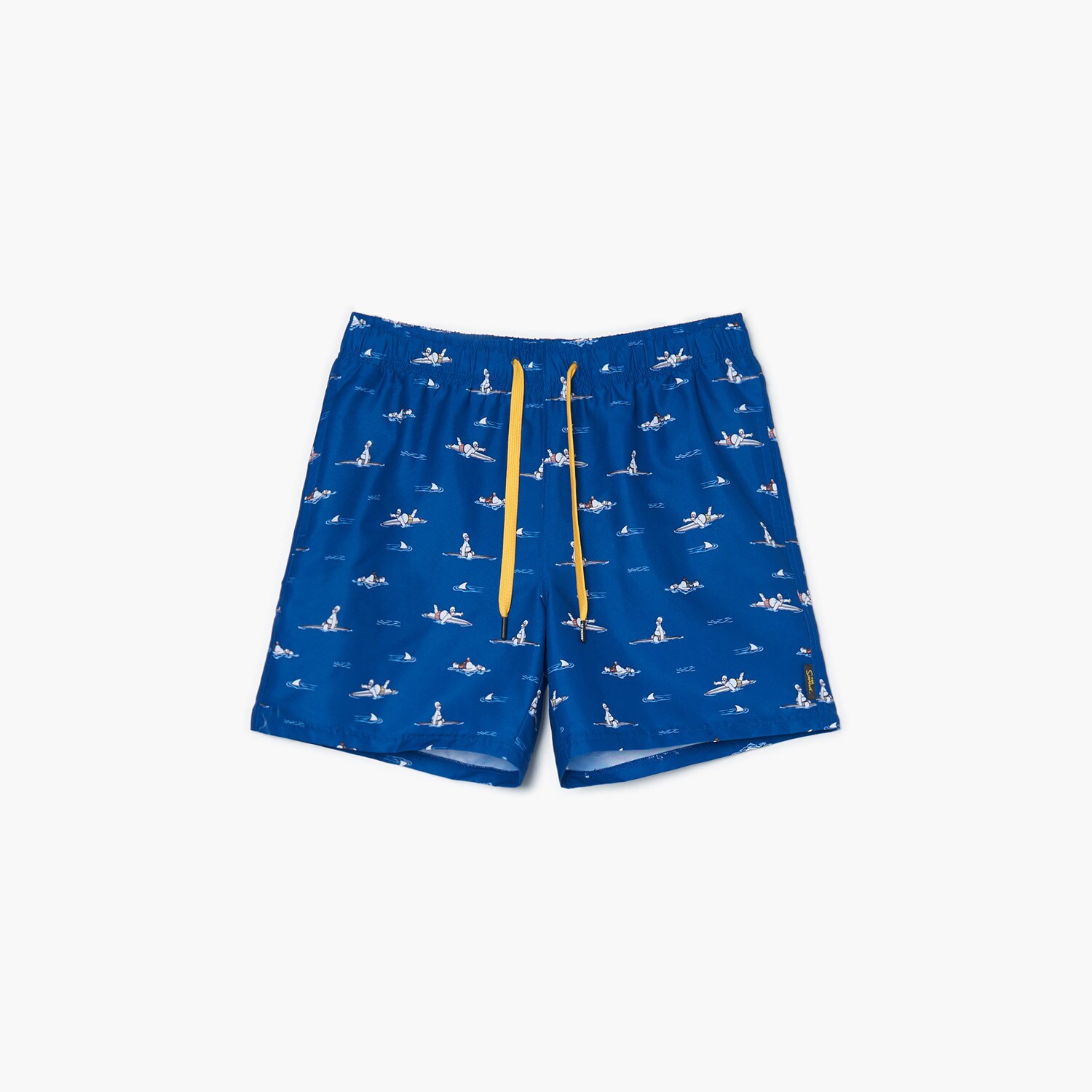 Cropp - Pantaloni scurti The Simpsons - Bleumarin