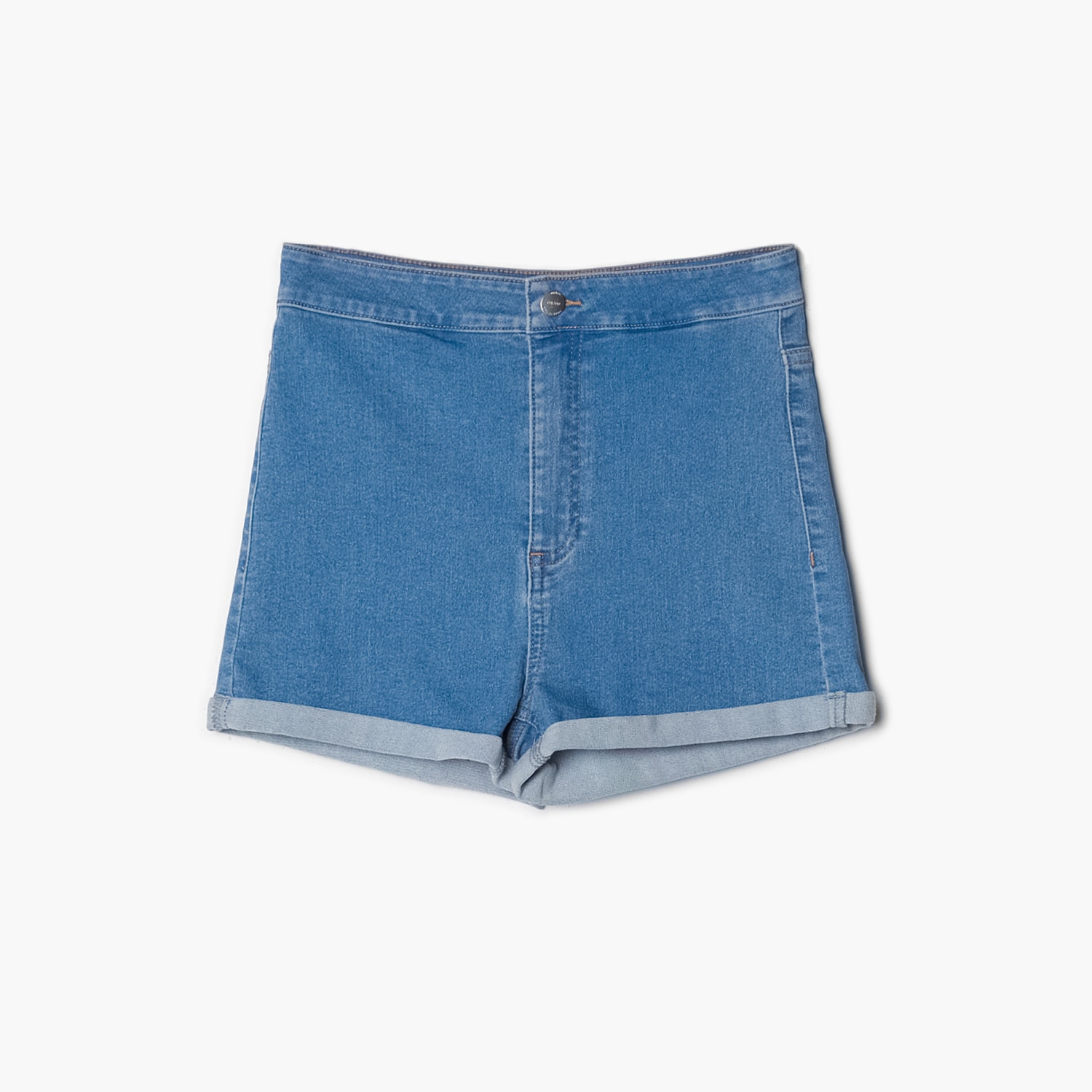 Cropp - Pantaloni scurti comfort din denim - Albastru