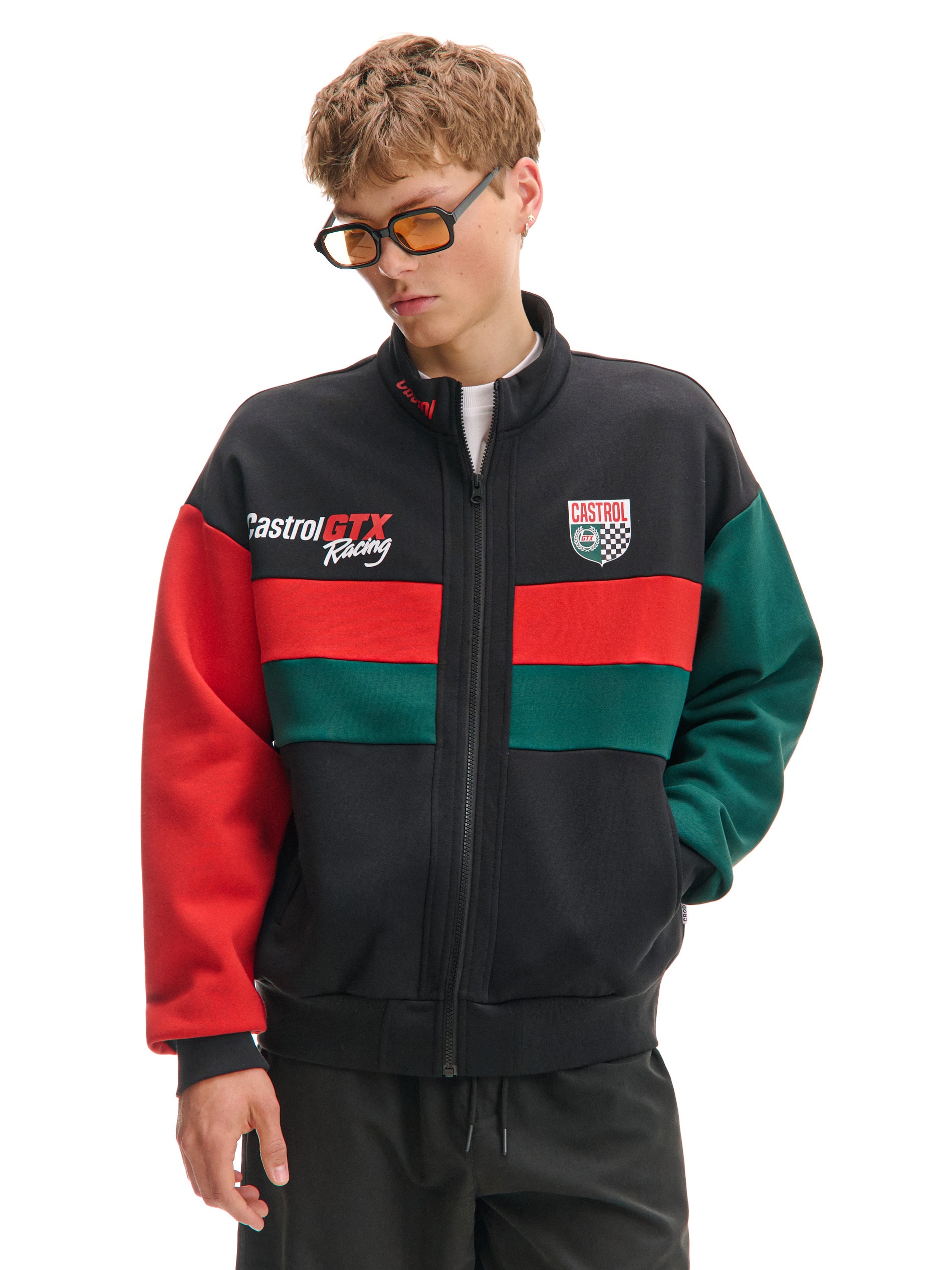 Cropp - Pulóver Castrol - fekete termék 2. képe