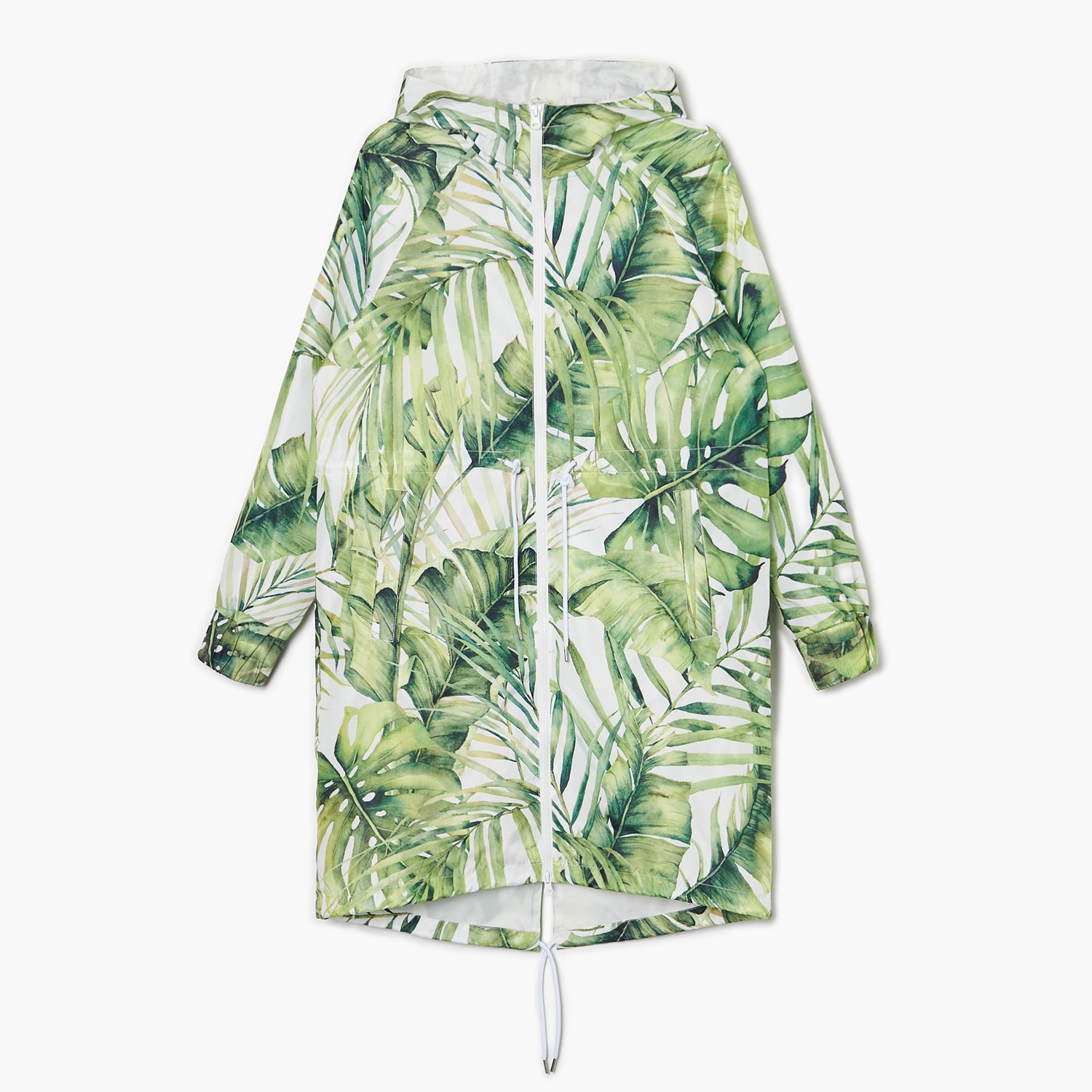Cropp - parka - alb