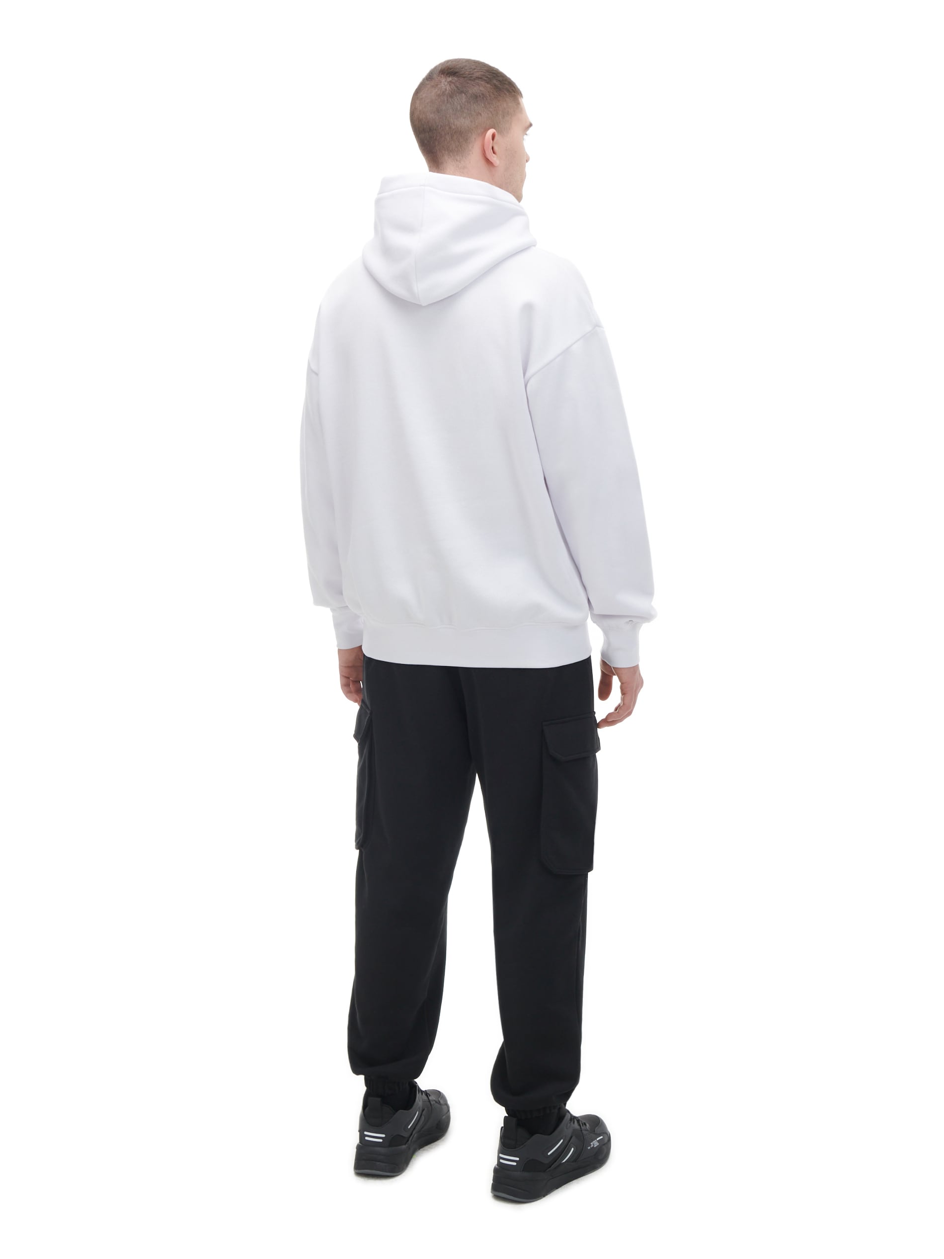 Cropp - Hoodie Mit Druck - Weiß