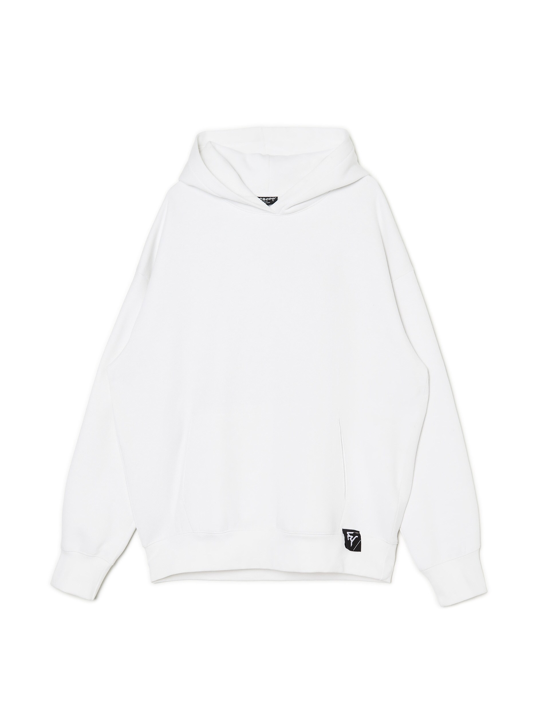 Cropp - Hoodie Mit Druck - Creme