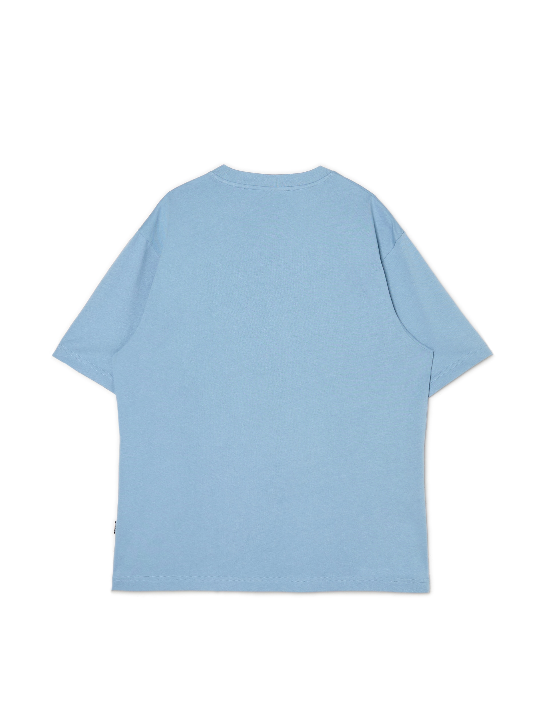 Cropp - T-shirt Basic - Blu Pallido