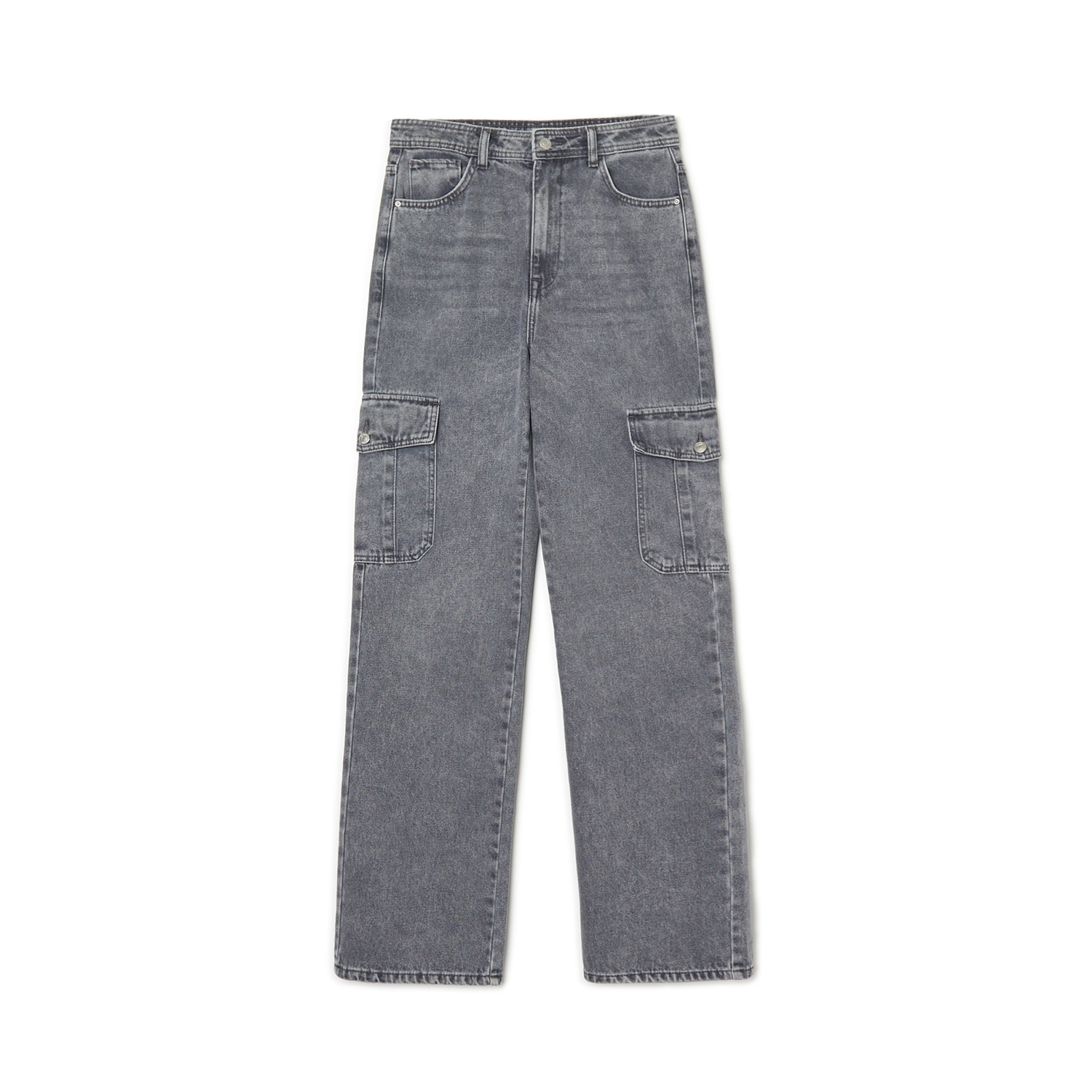 Cropp - blugi cargo - gri