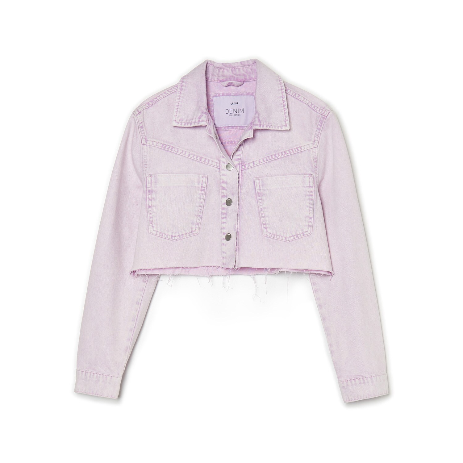 E-shop Cropp - Džínsová bunda - Purpurová