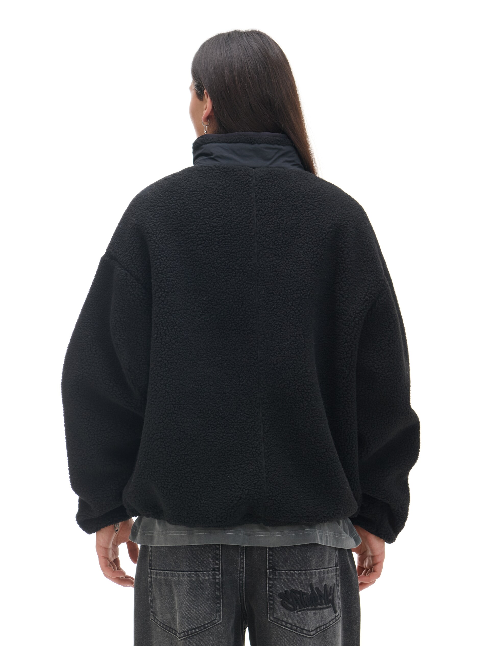 Cropp - Sudadera De Borreguillo - Negro