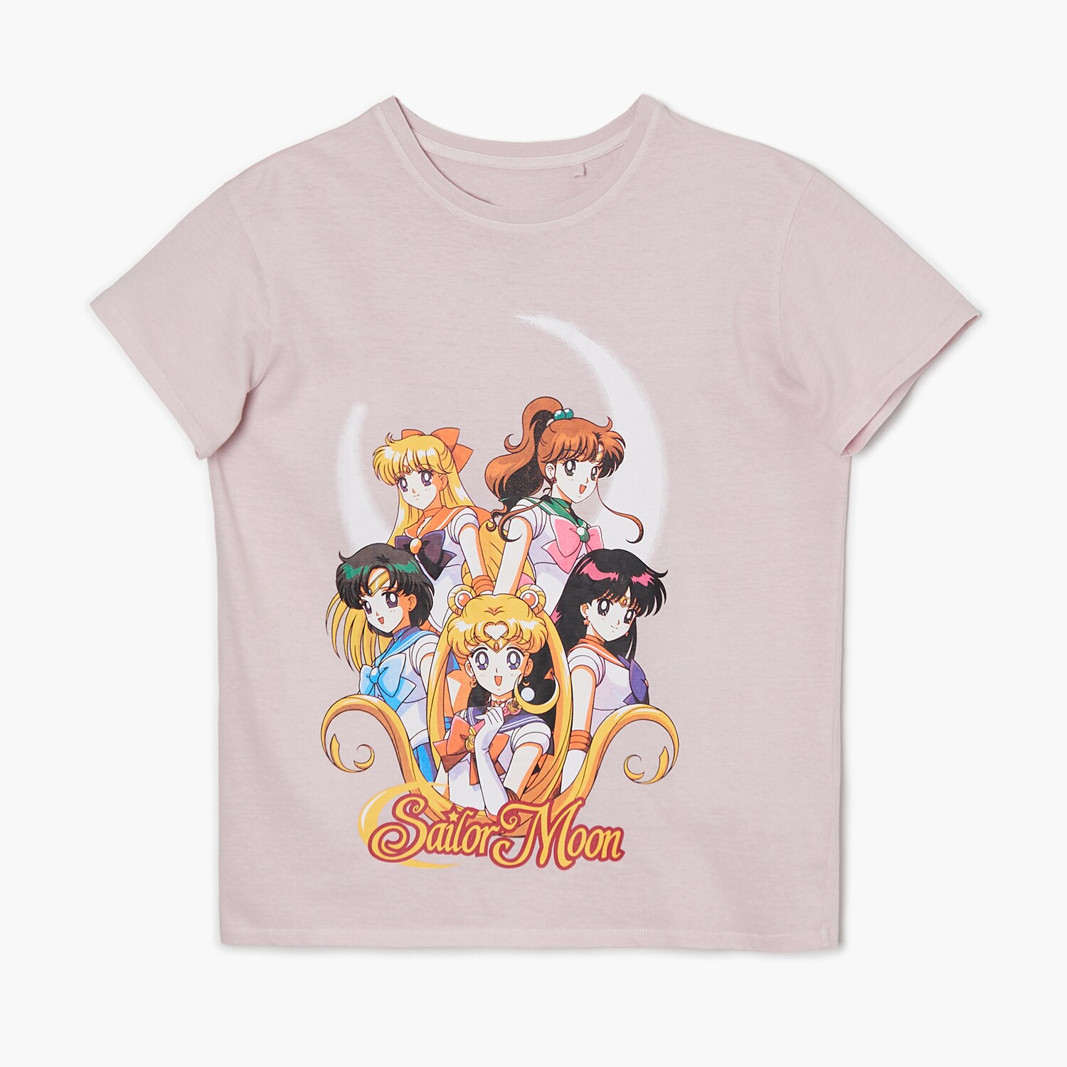Cropp - tricou cu imprimeu sailor moon - roz