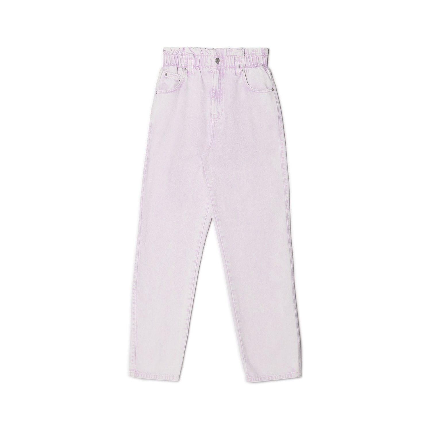Cropp - blugi paperbag - violet