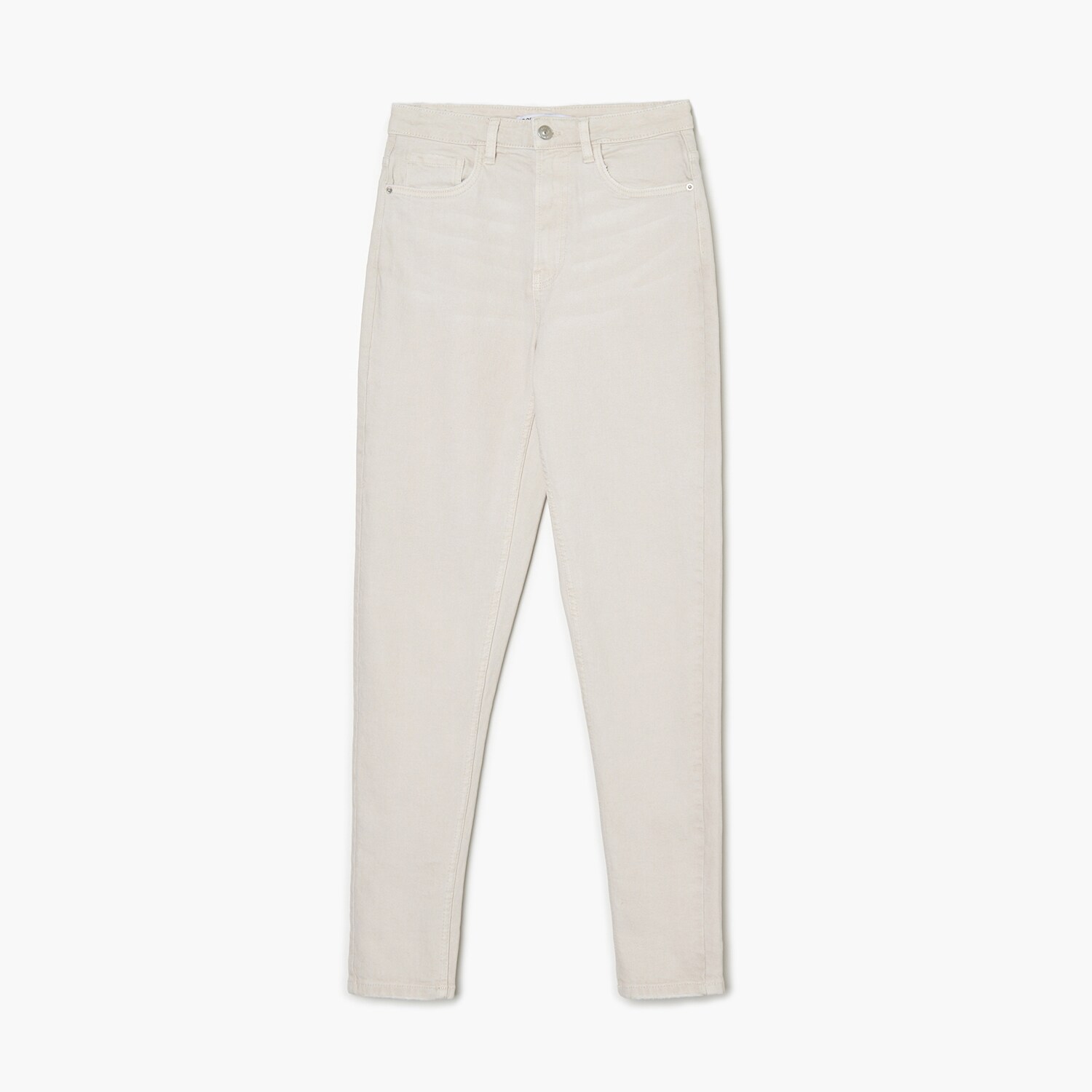Cropp - blugi slim - bej